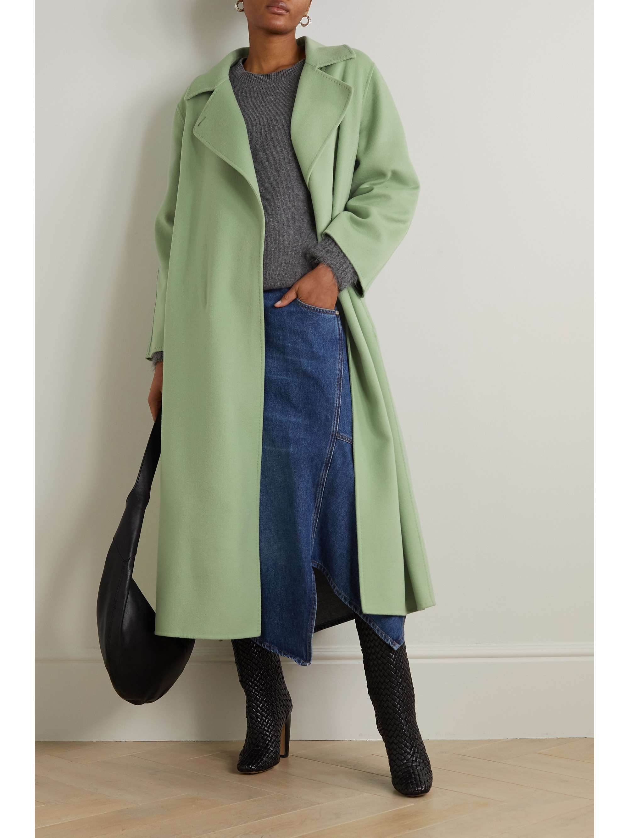 MAX MARA Manuela Icon belted wool and cashmere-blend coat