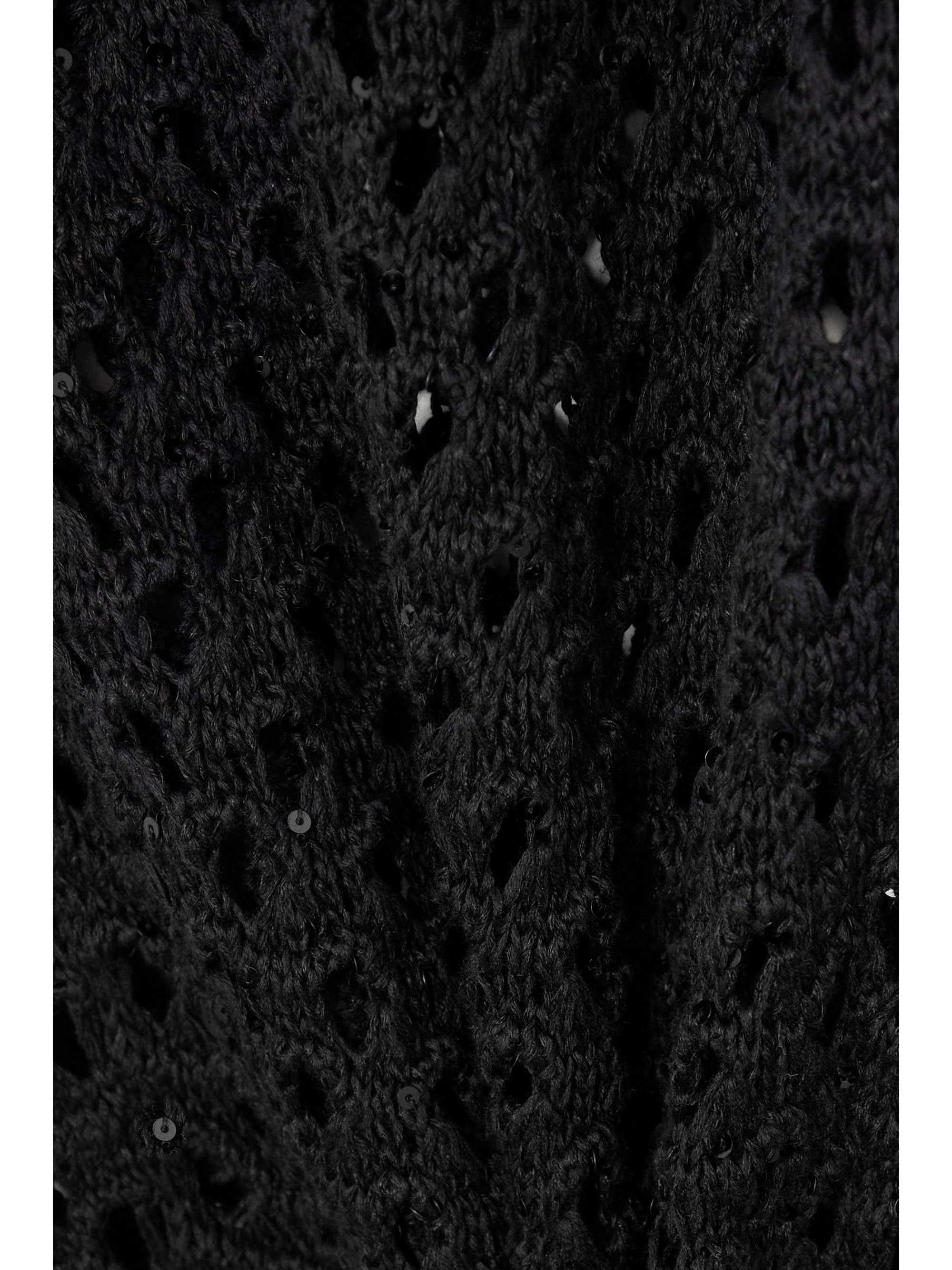 BRUNELLO CUCINELLI Sequin-embellished cotton, linen and silk-blend straight-leg pants