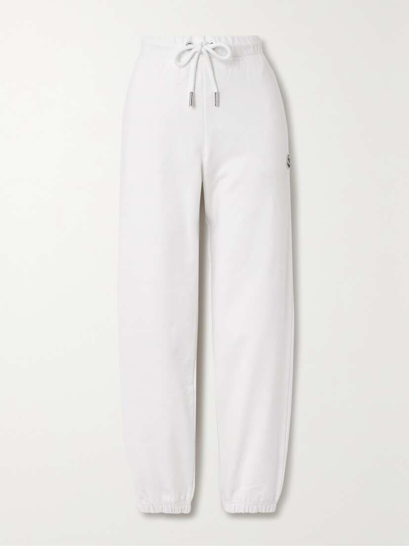 Moncler Tapered Cotton-jersey Track Pants
