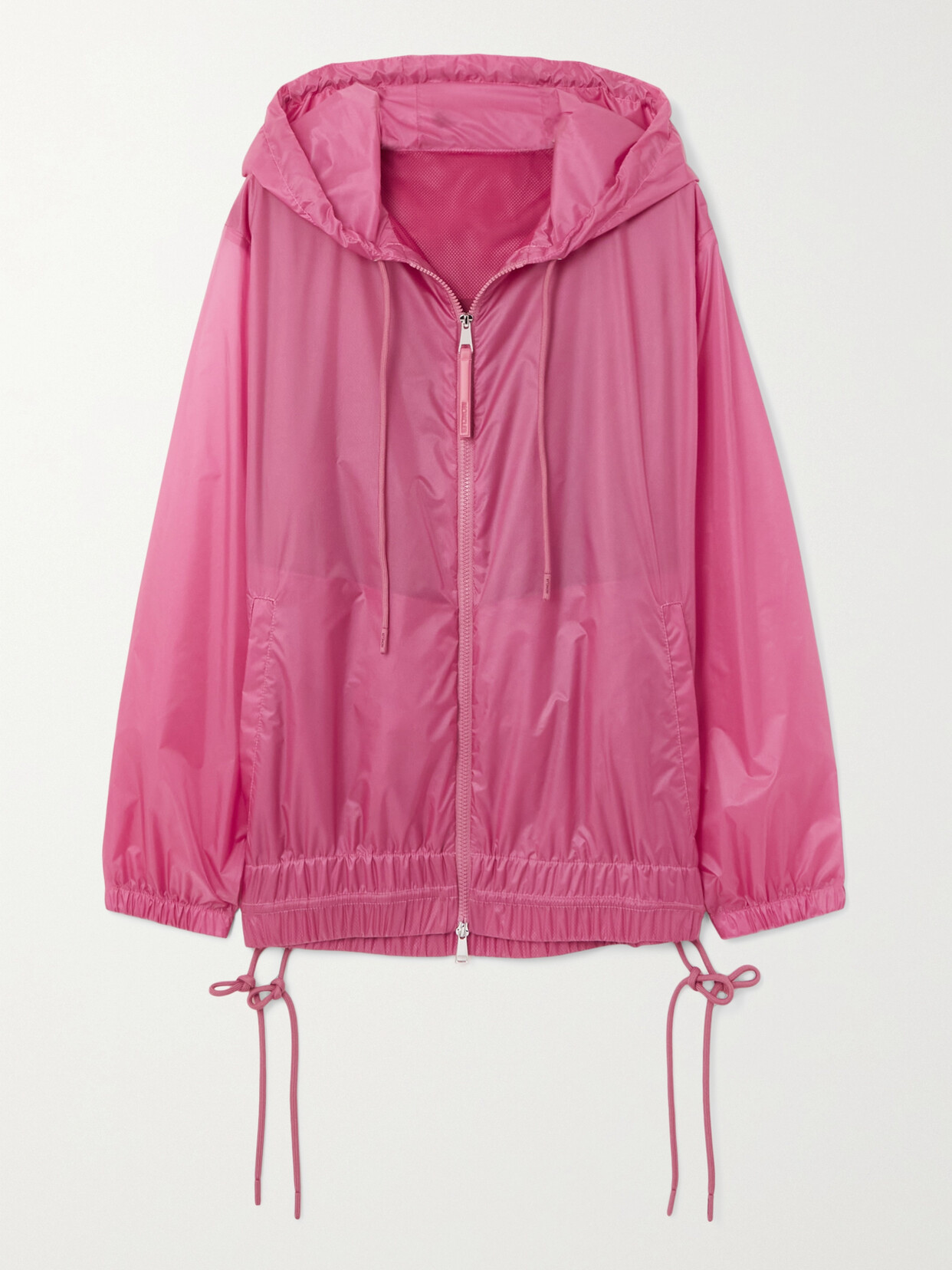 Moncler - Pointu Printed Shell Hooded Jacket - Pink