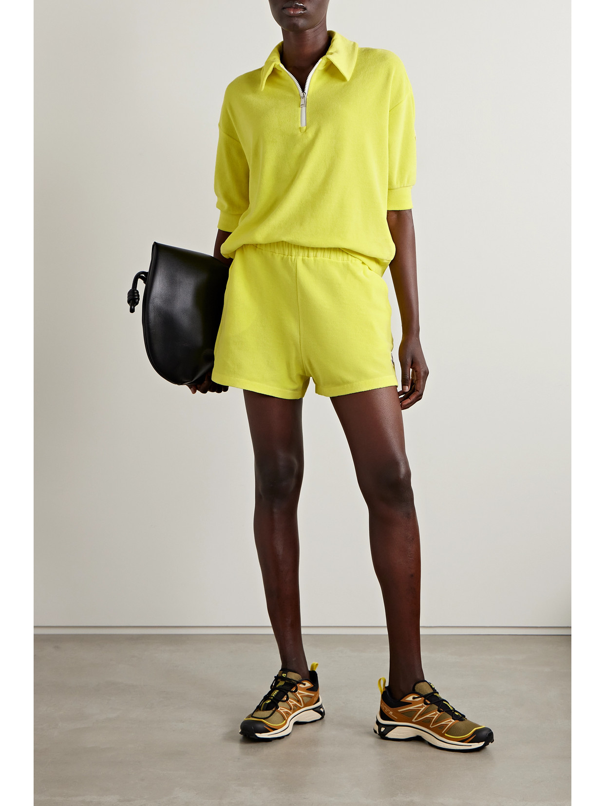 Cotton-Blend Terry Polo