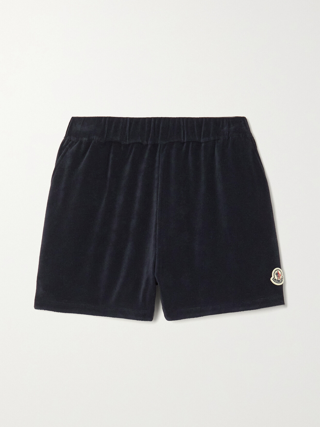 Moncler - Cotton-blend Terry Shorts - Navy