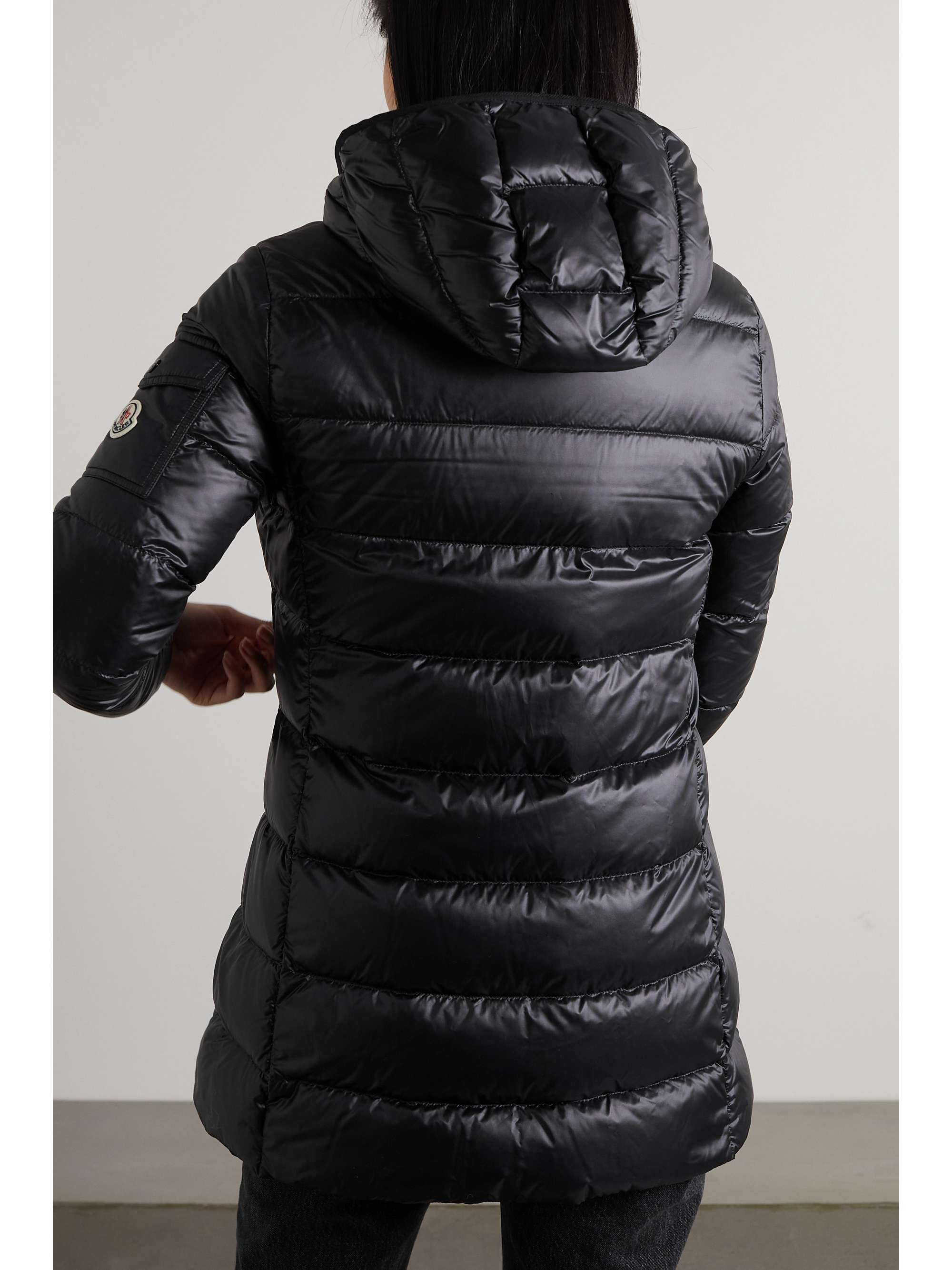 MONCLER Glements hooded quilted shell down jacket | NET-A-PORTER