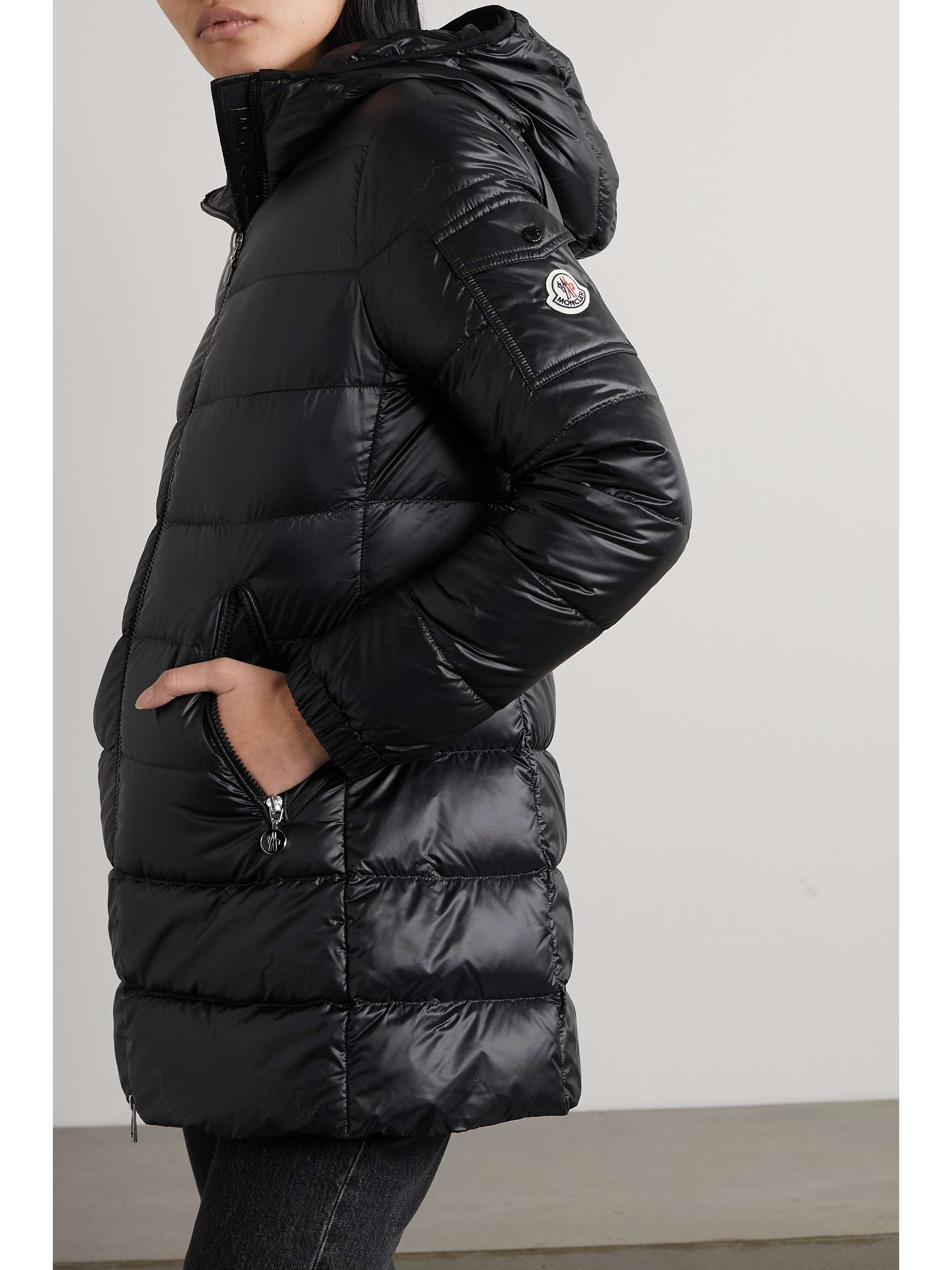 MONCLER Glements hooded quilted shell down jacket