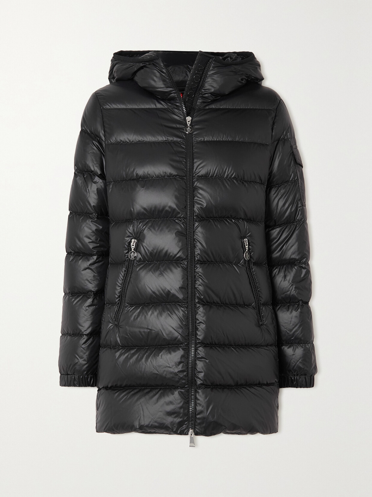 Moncler - Glements Hooded Quilted Shell Down Jacket - Black