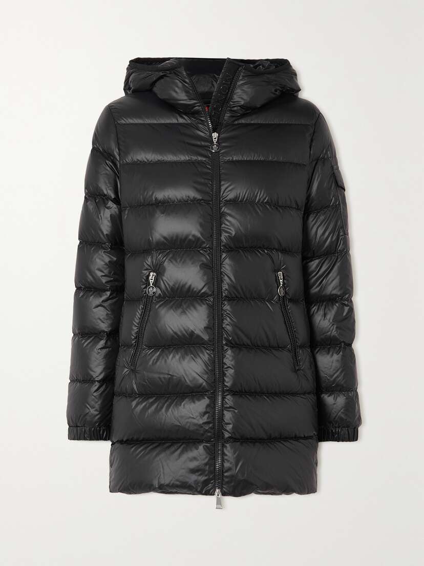 Moncler Glements Hooded Quilted Shell Down Jacket