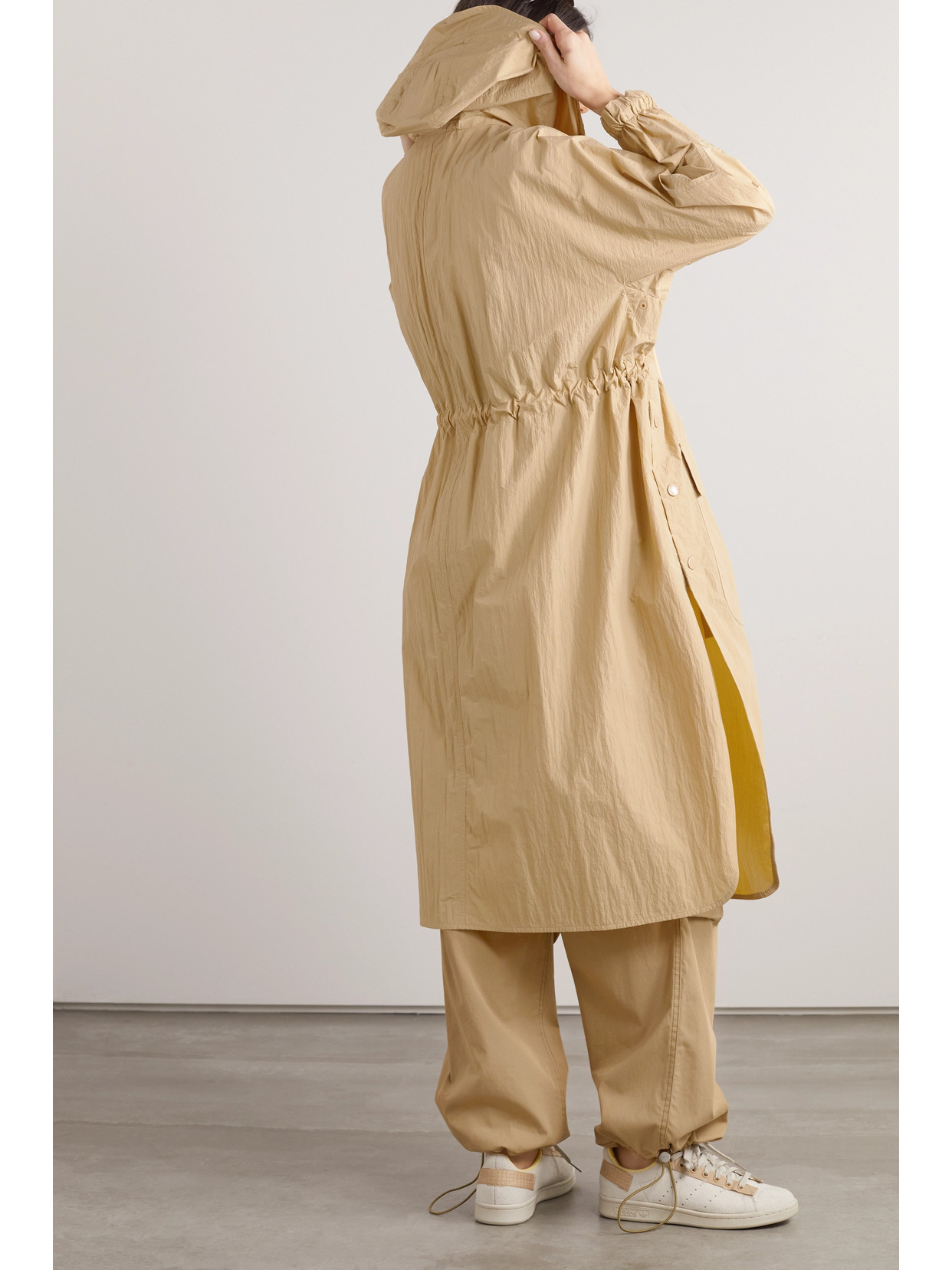 Sologne Crinkled-Shell Parka