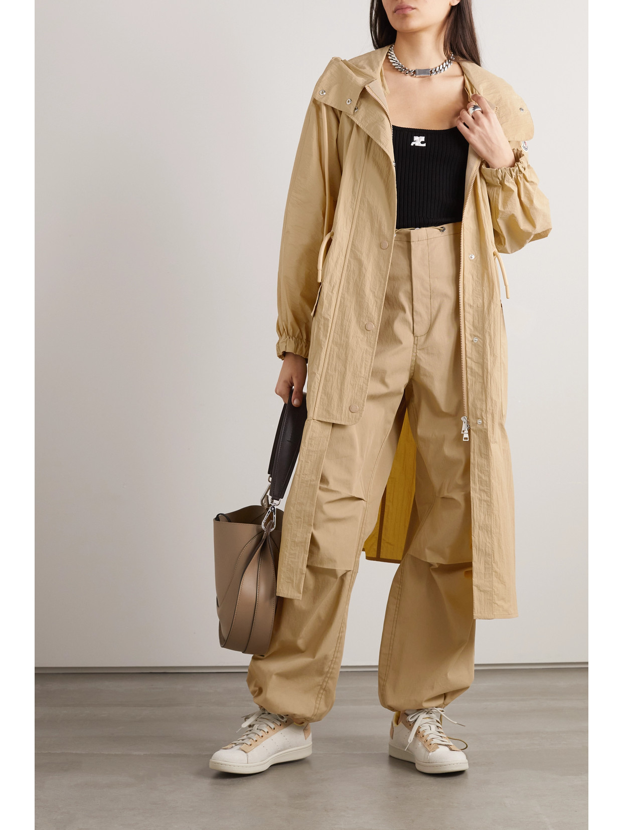 Sologne Crinkled-Shell Parka