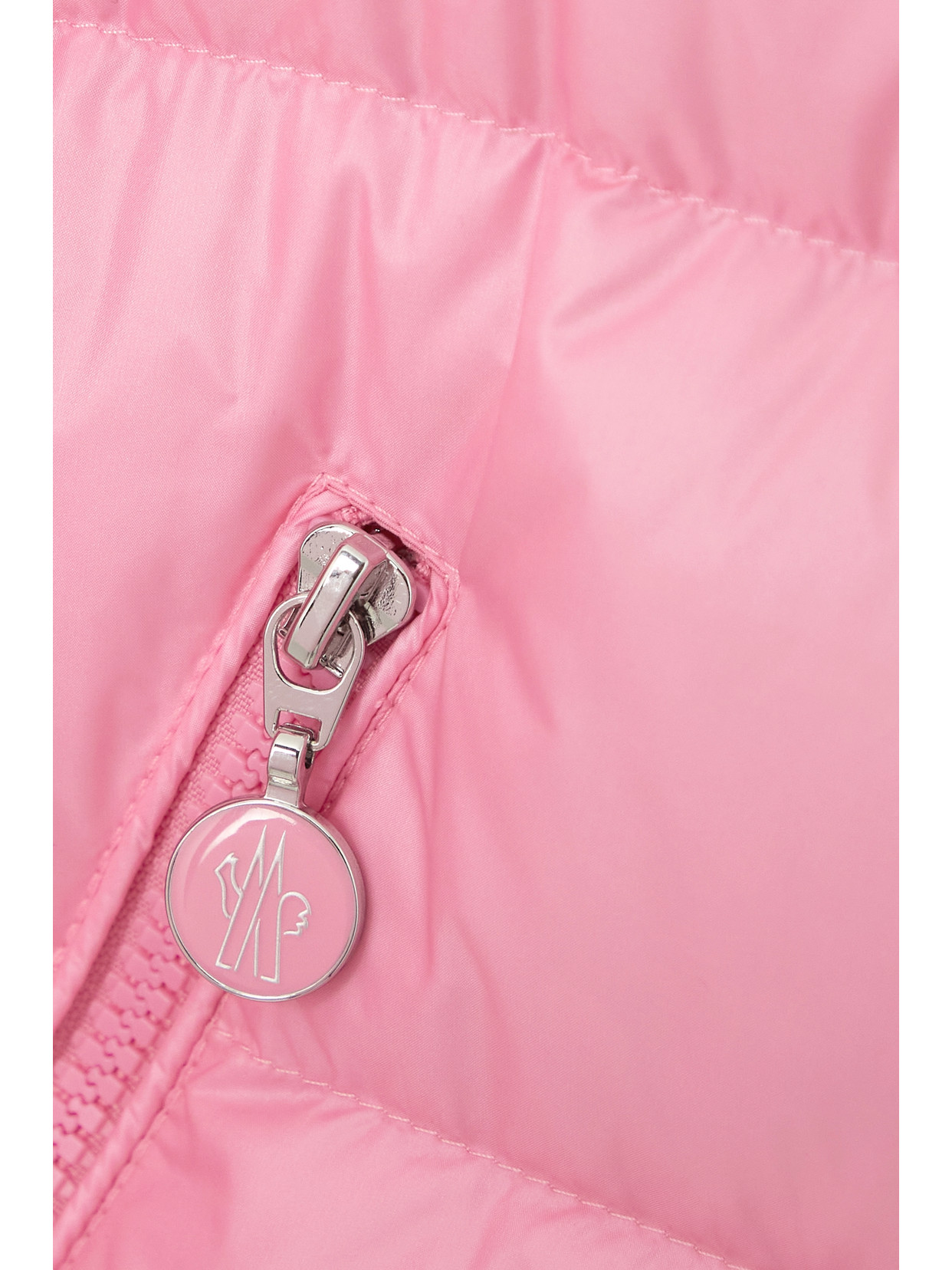 Moncler Gles Hooded Quilted Padded Shell Down Jacket In Pink