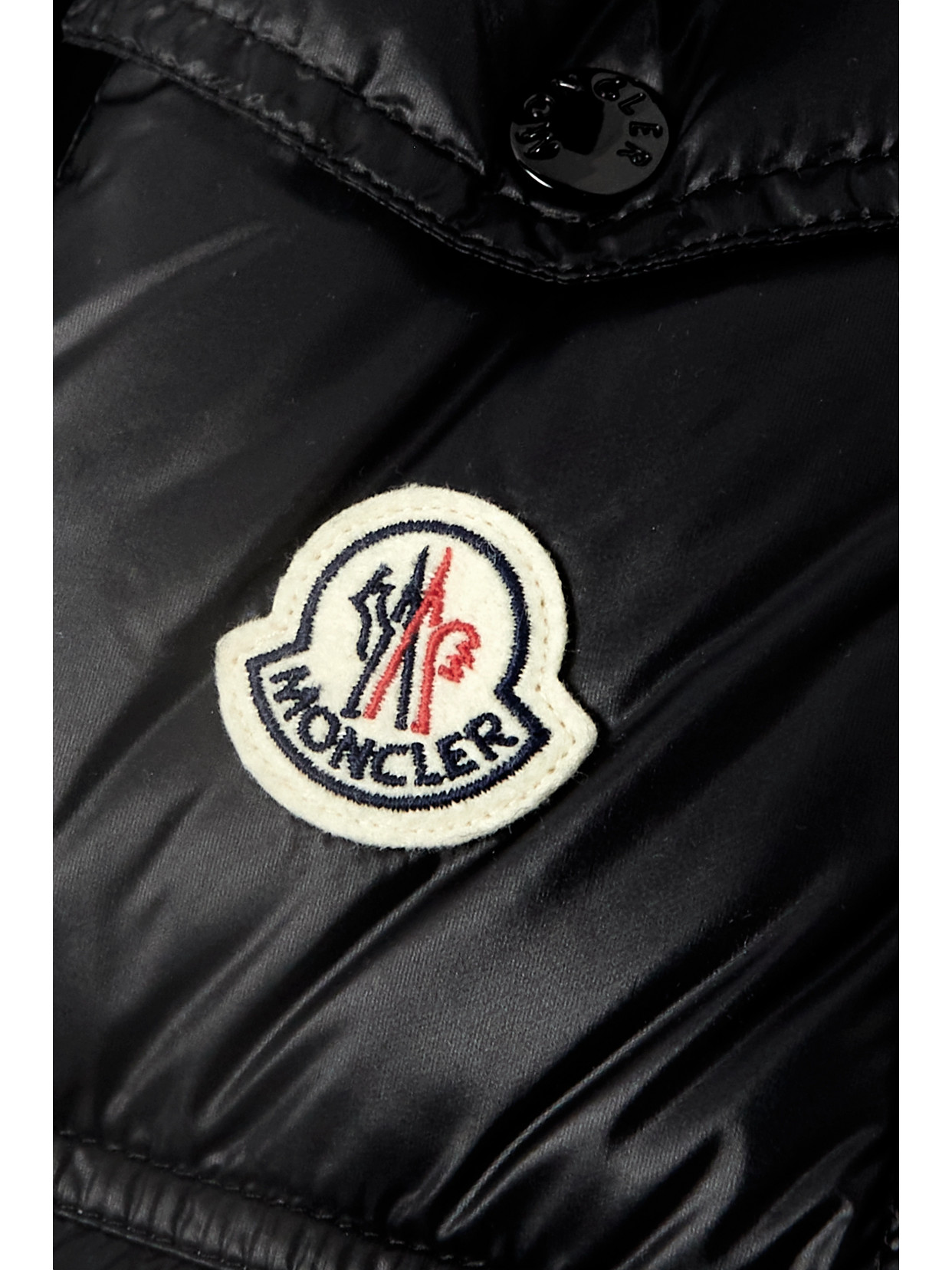 Shop Moncler Dalles Hooded Quilted Padded Shell Down Jacket In Black