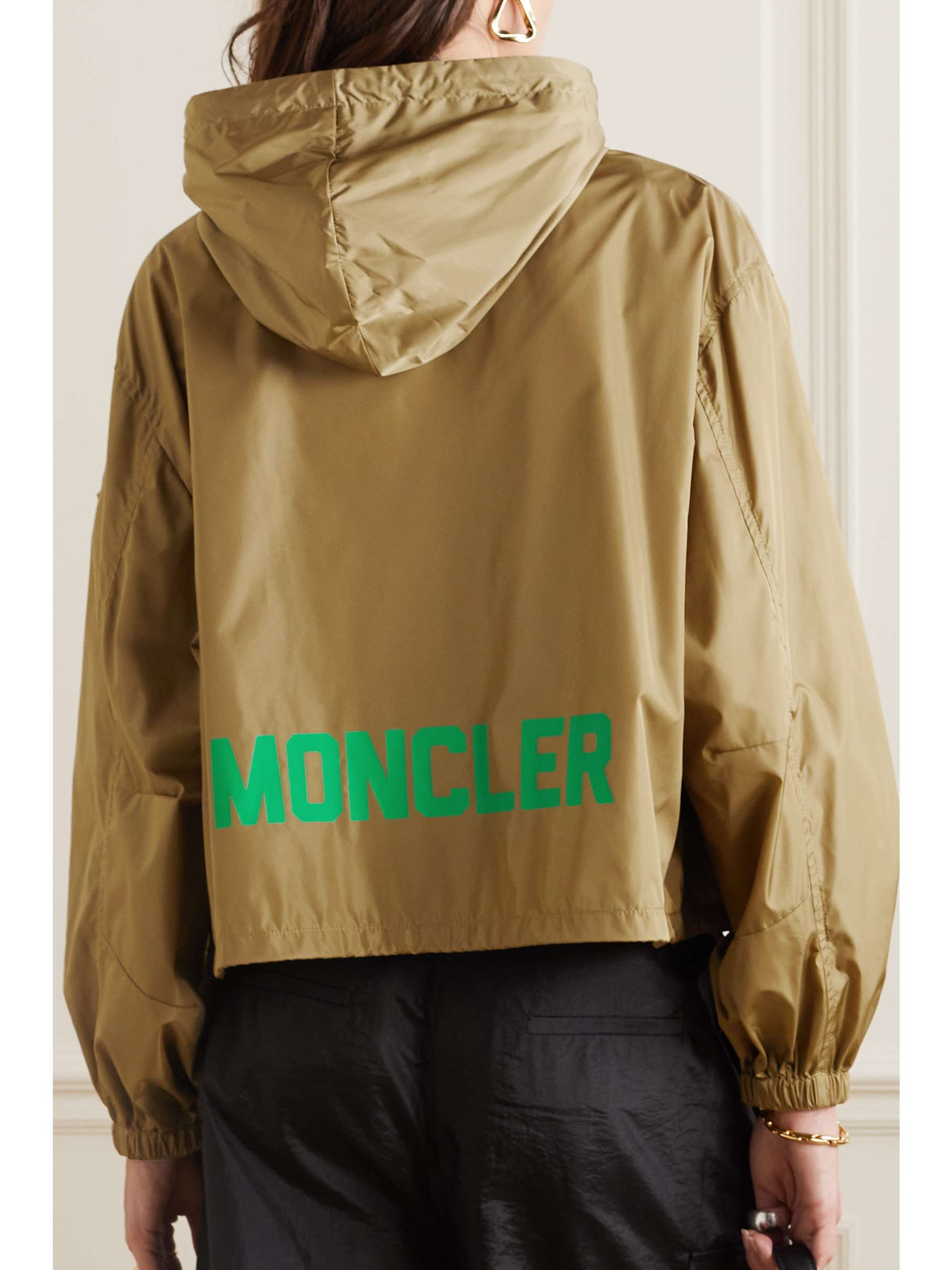 MONCLER Vernois hooded printed shell jacket