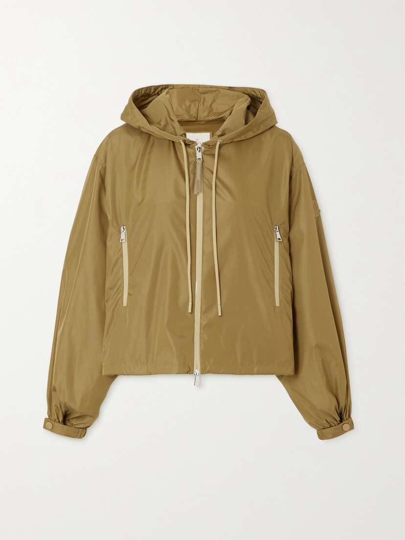 Moncler Vernois Hooded Printed Shell Jacket