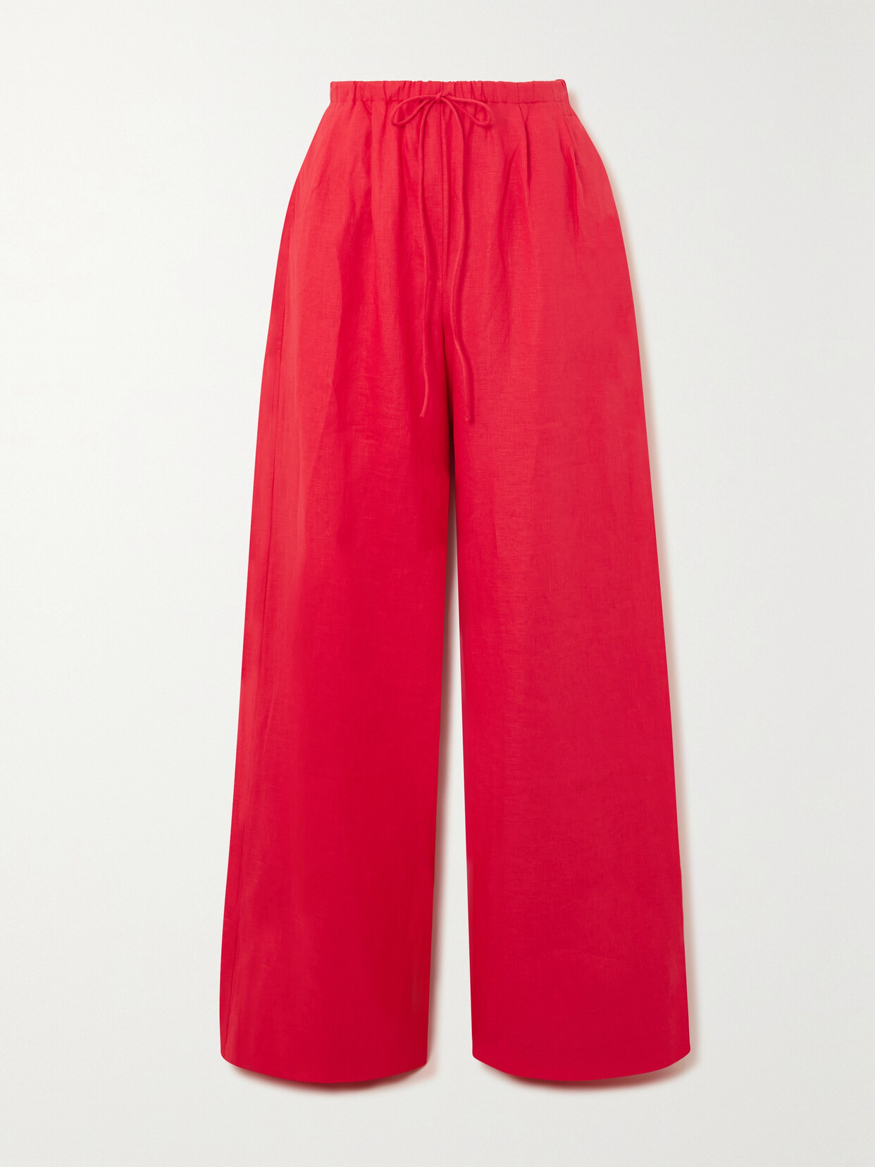 Joslin - + Net Sustain Sophia Linen Wide-leg Pants - Red