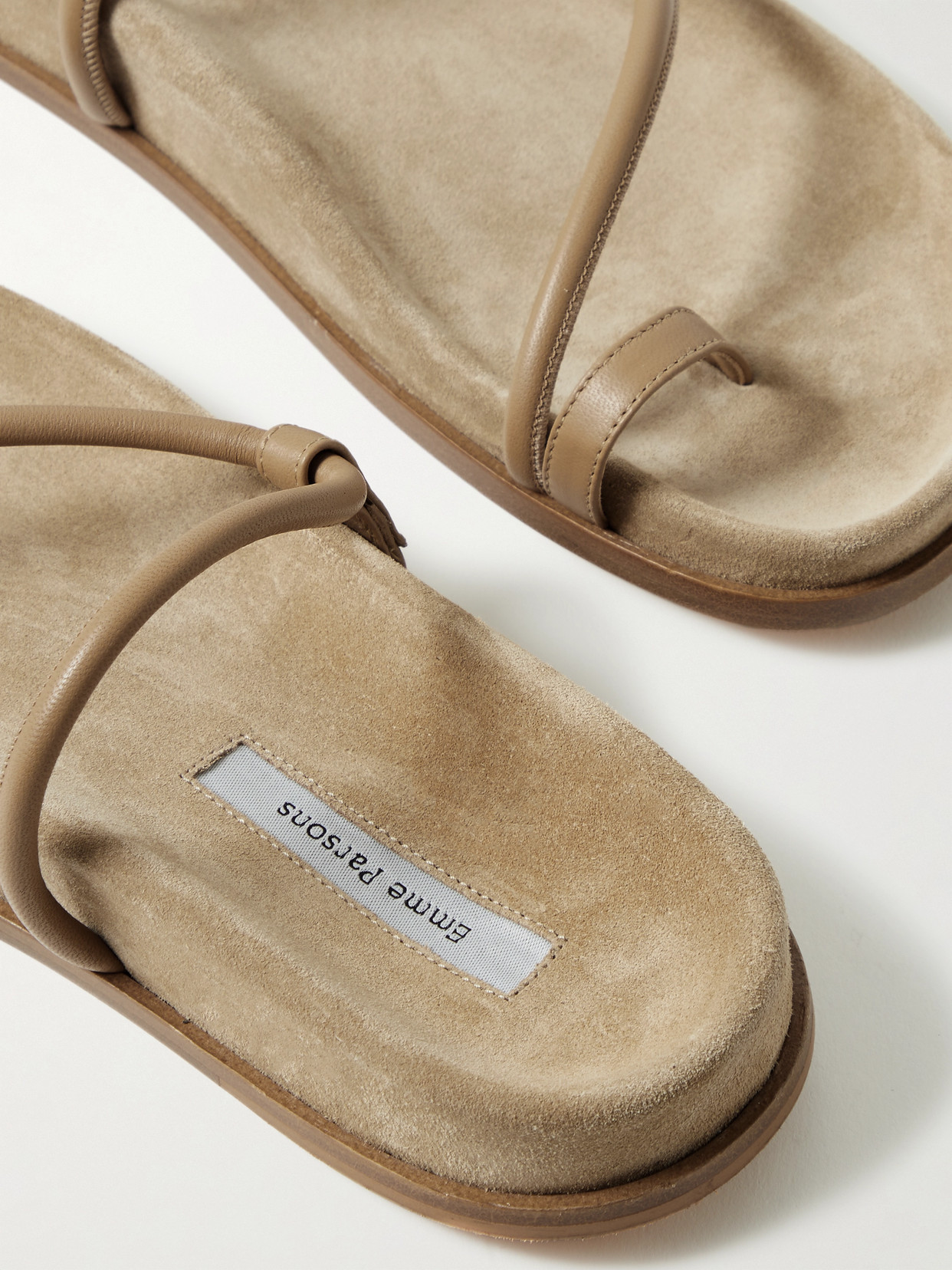 EMME PARSONS BARI LEATHER SANDALS