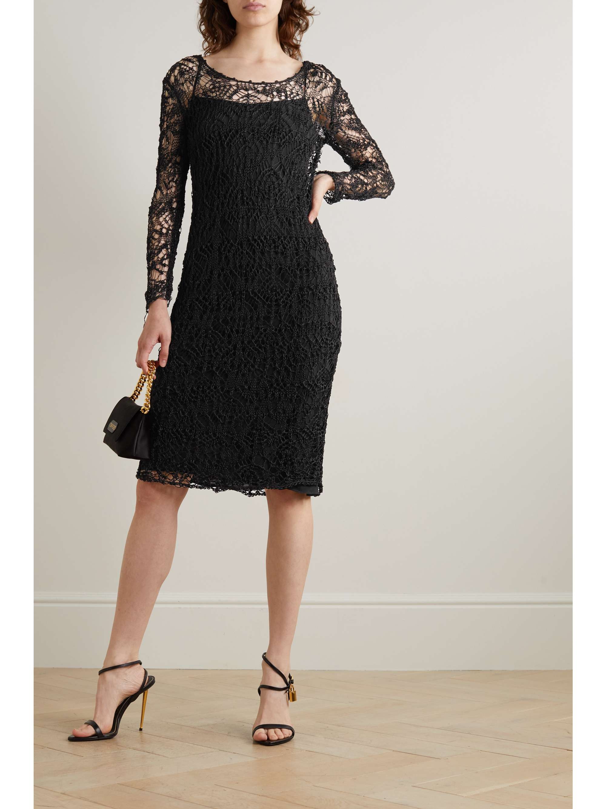 net-a-porter.com | Tom Ford Crocheted dress
