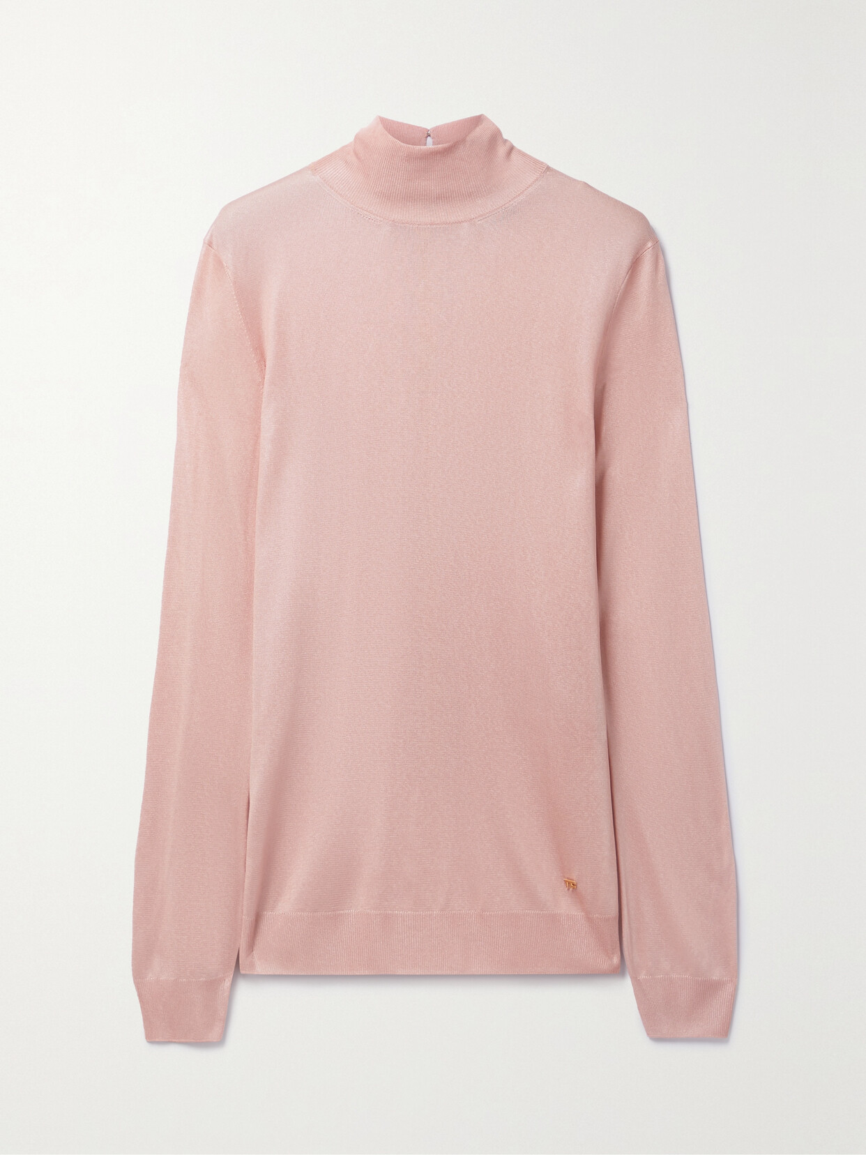 TOM FORD - Knitted Turtleneck Sweater - Pink