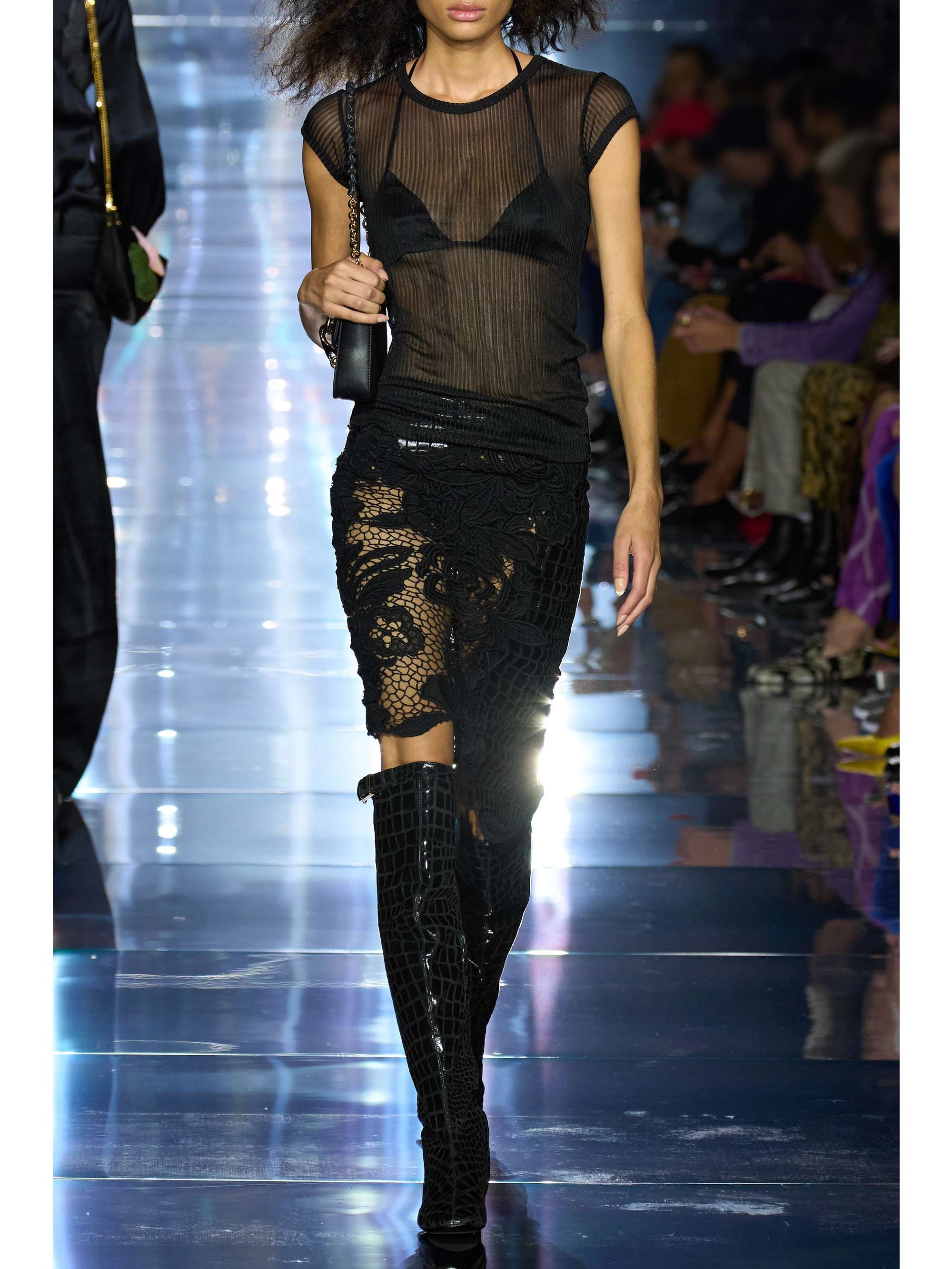 TOM FORD Ribbed jersey top