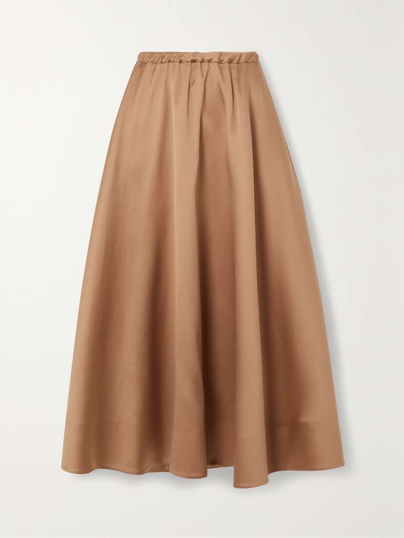 Valentino Garavani Duchesse-satin Midi Skirt