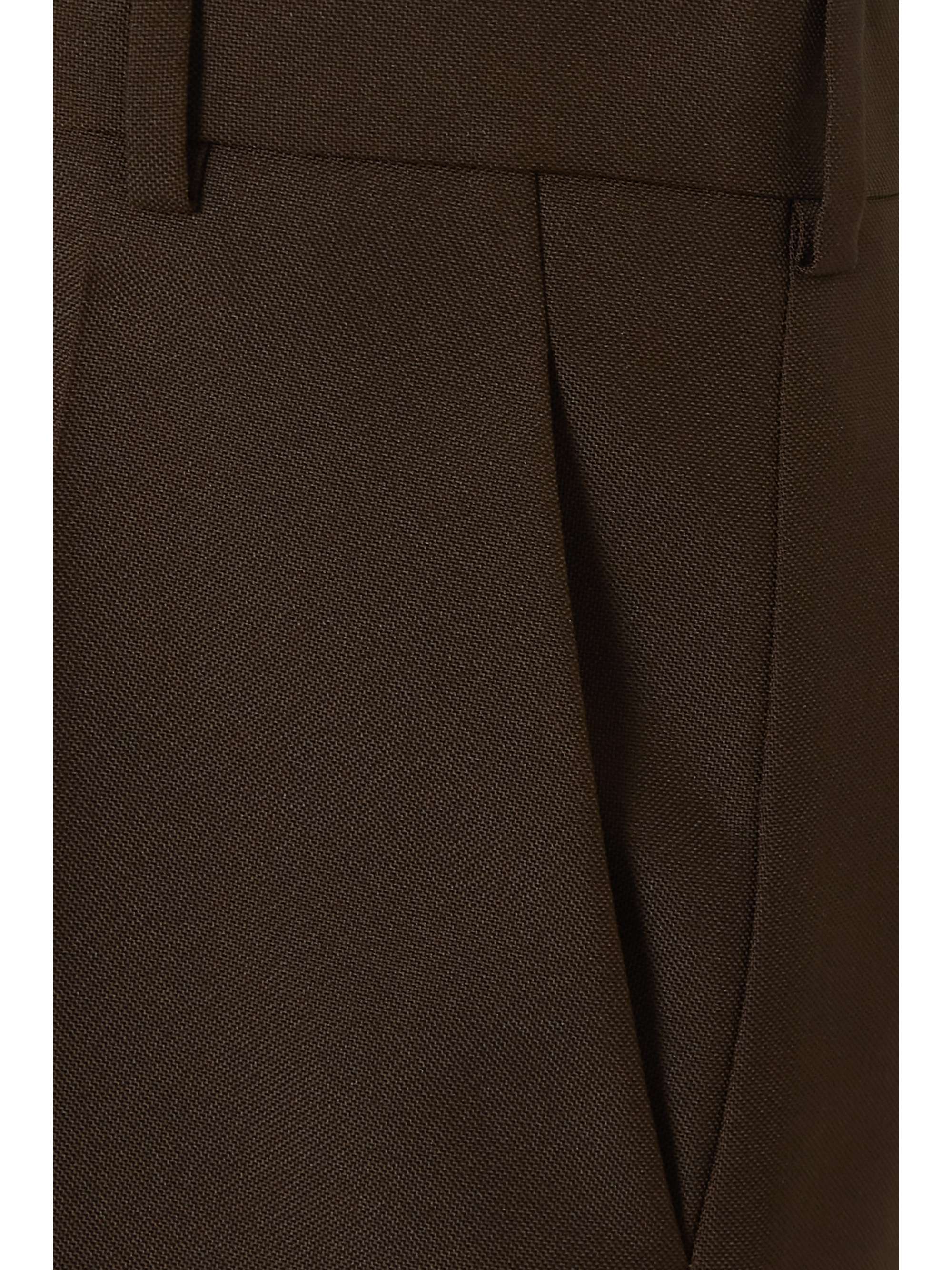VALENTINO GARAVANI Grain de poudre wool straight-leg pants