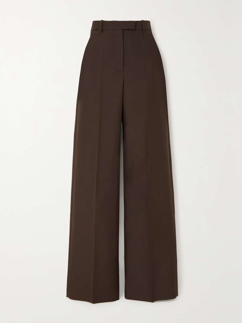 Valentino Garavani — Wool straight-leg pants