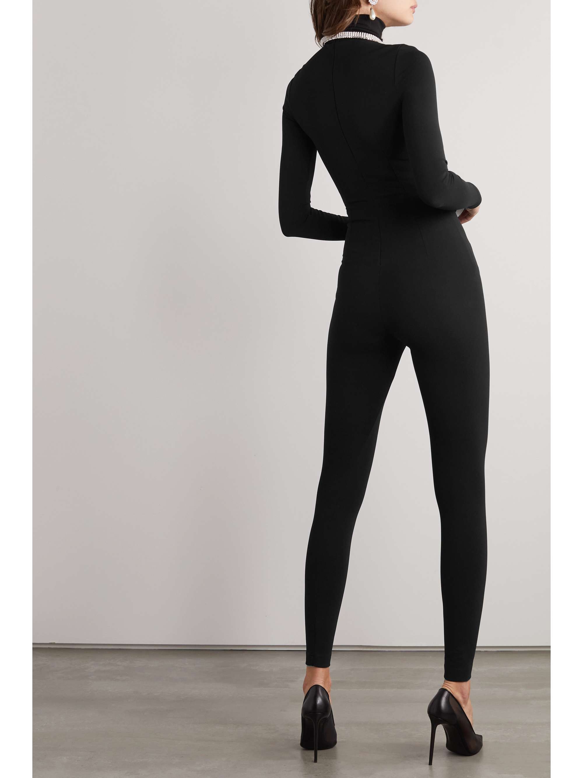 DOLCE&GABBANA Stretch-jersey turtleneck jumpsuit