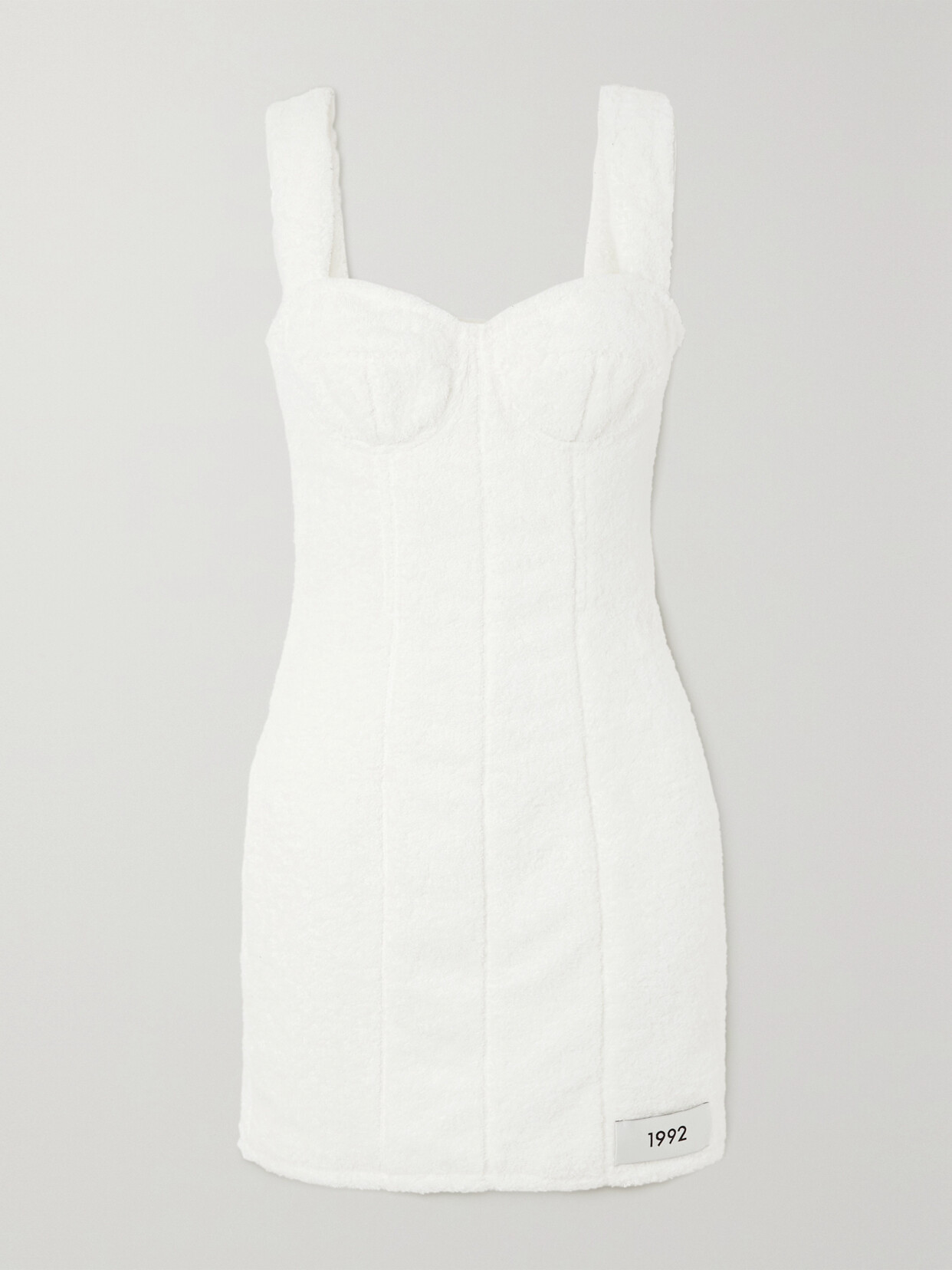 Dolce & Gabbana - Cotton-terry Mini Dress - White