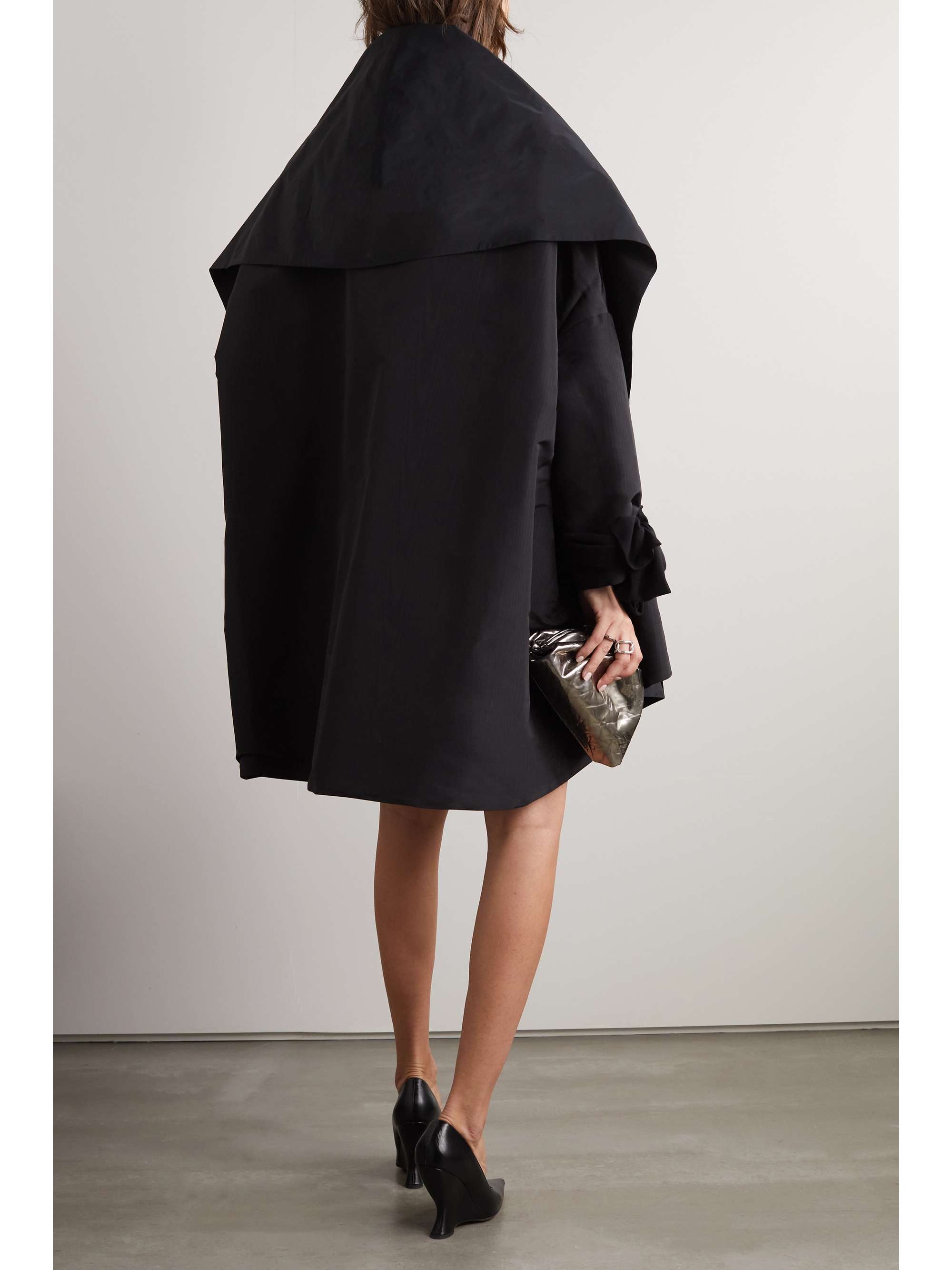 DOLCE&GABBANA Oversized duchesse silk-satin jacket