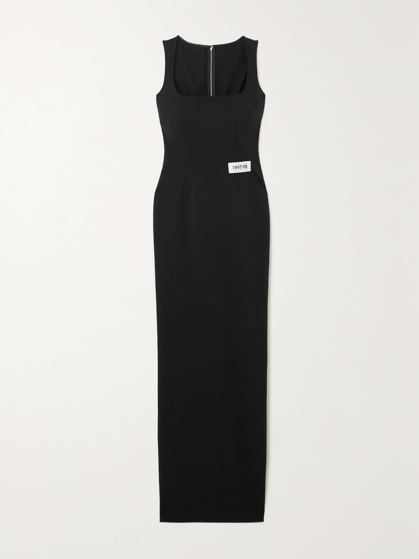 Dolce & Gabbana Stretch-crepe Maxi Dress