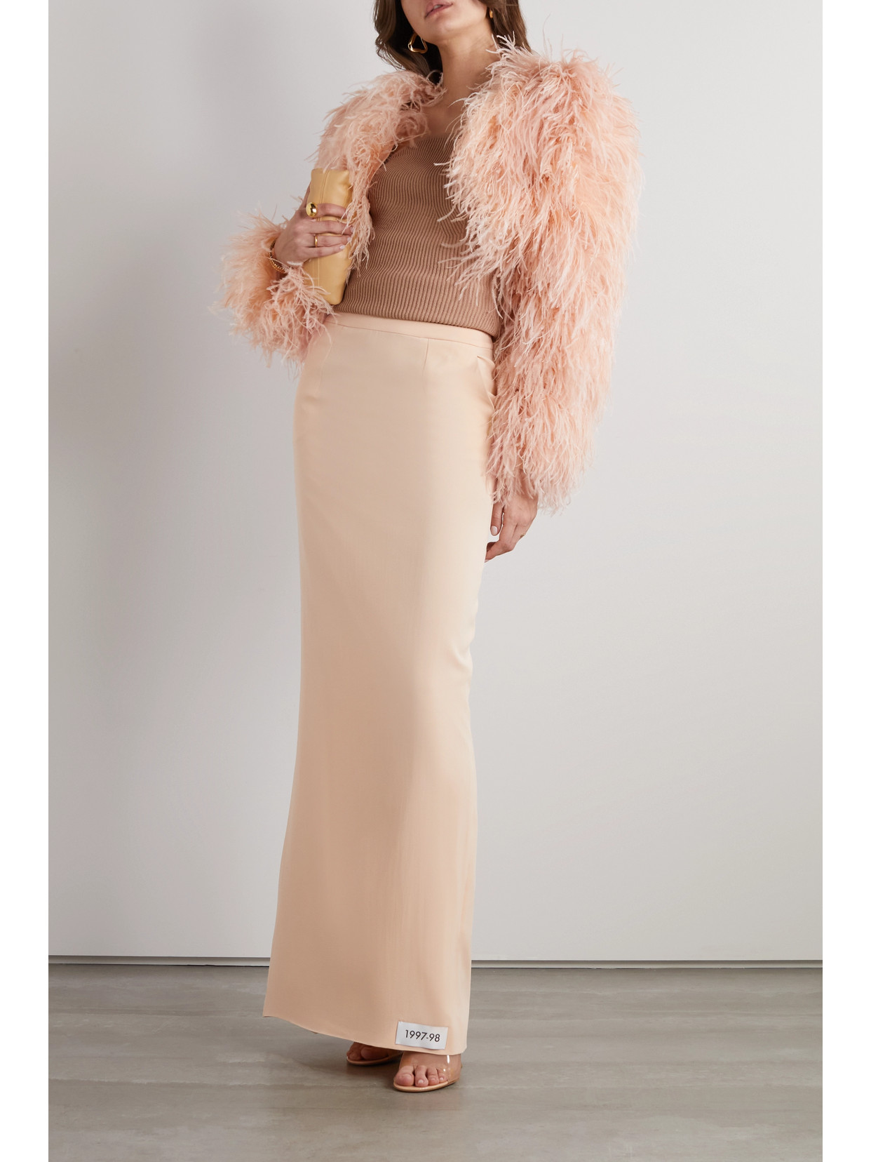 Stretch-Silk Georgette Maxi