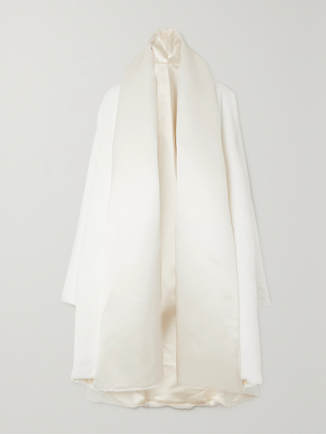 Dolce & Gabbana - Cotton-terry Coat - White