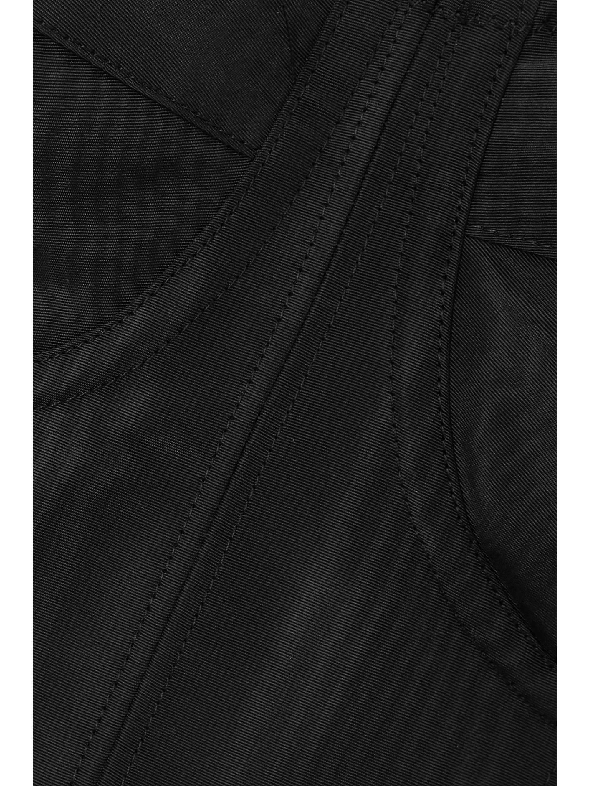 DOLCE&GABBANA Strapless stretch silk-blend twill mini dress