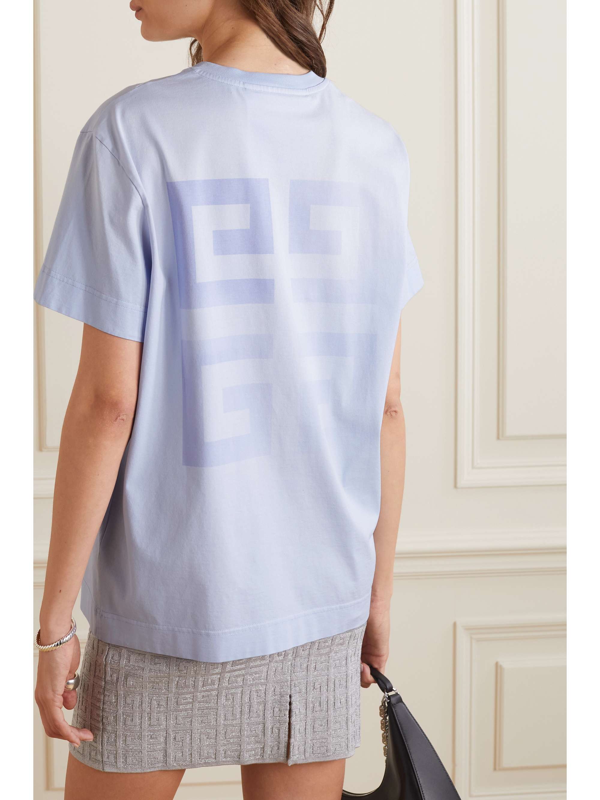 GIVENCHY Printed cotton-jersey T-shirt