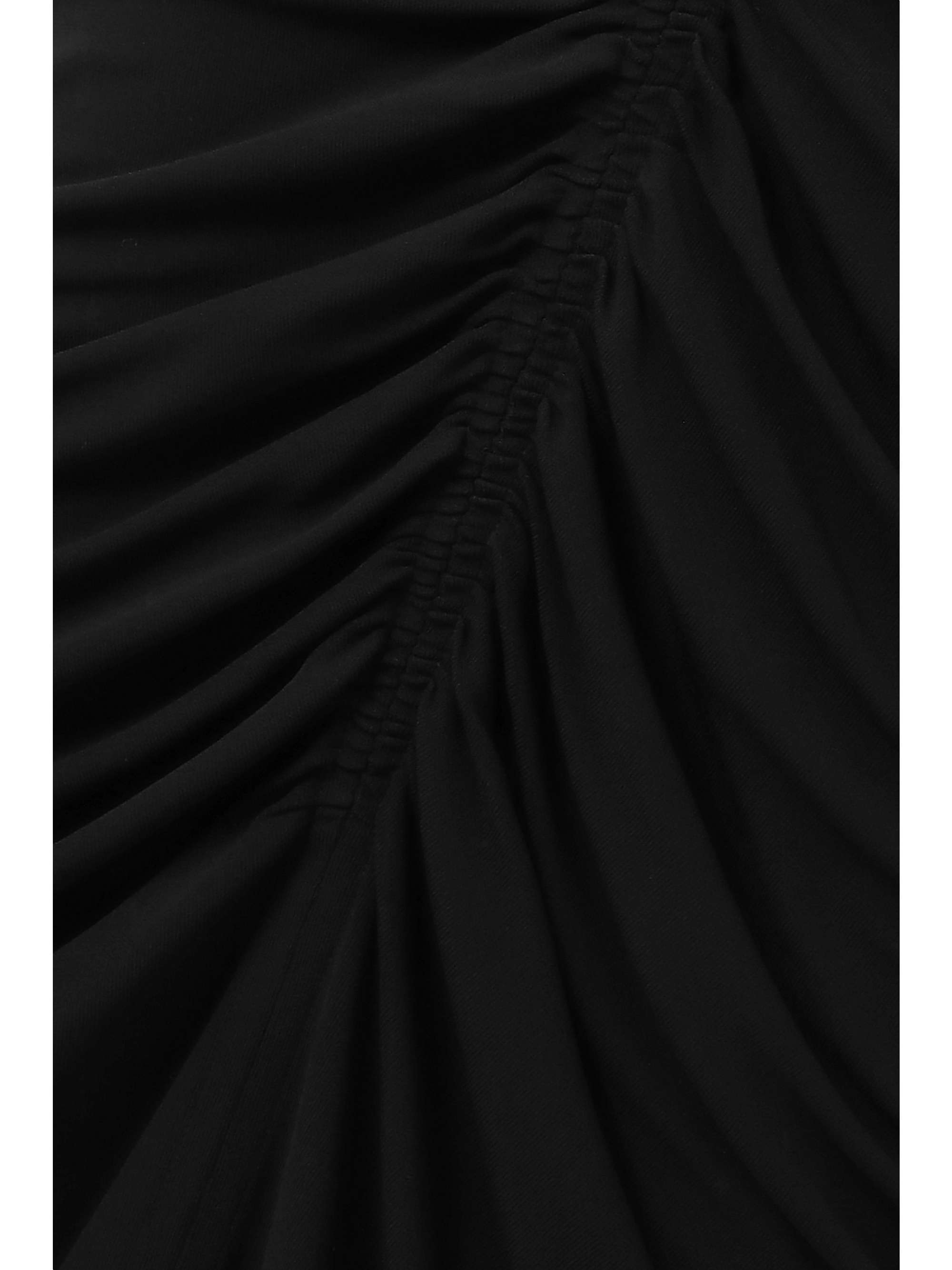 GIVENCHY Ruched crepe de chine maxi dress