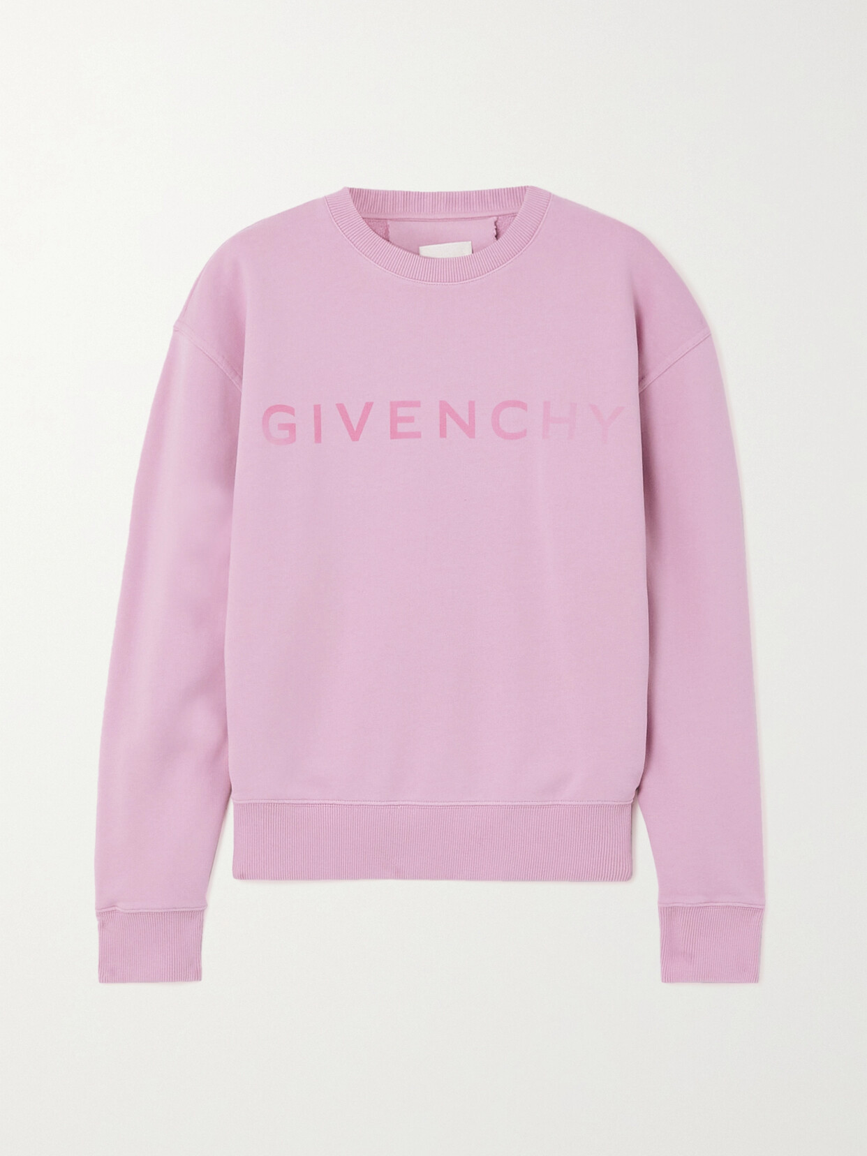 Givenchy - Printed Cotton-jersey Sweatshirt - Pink