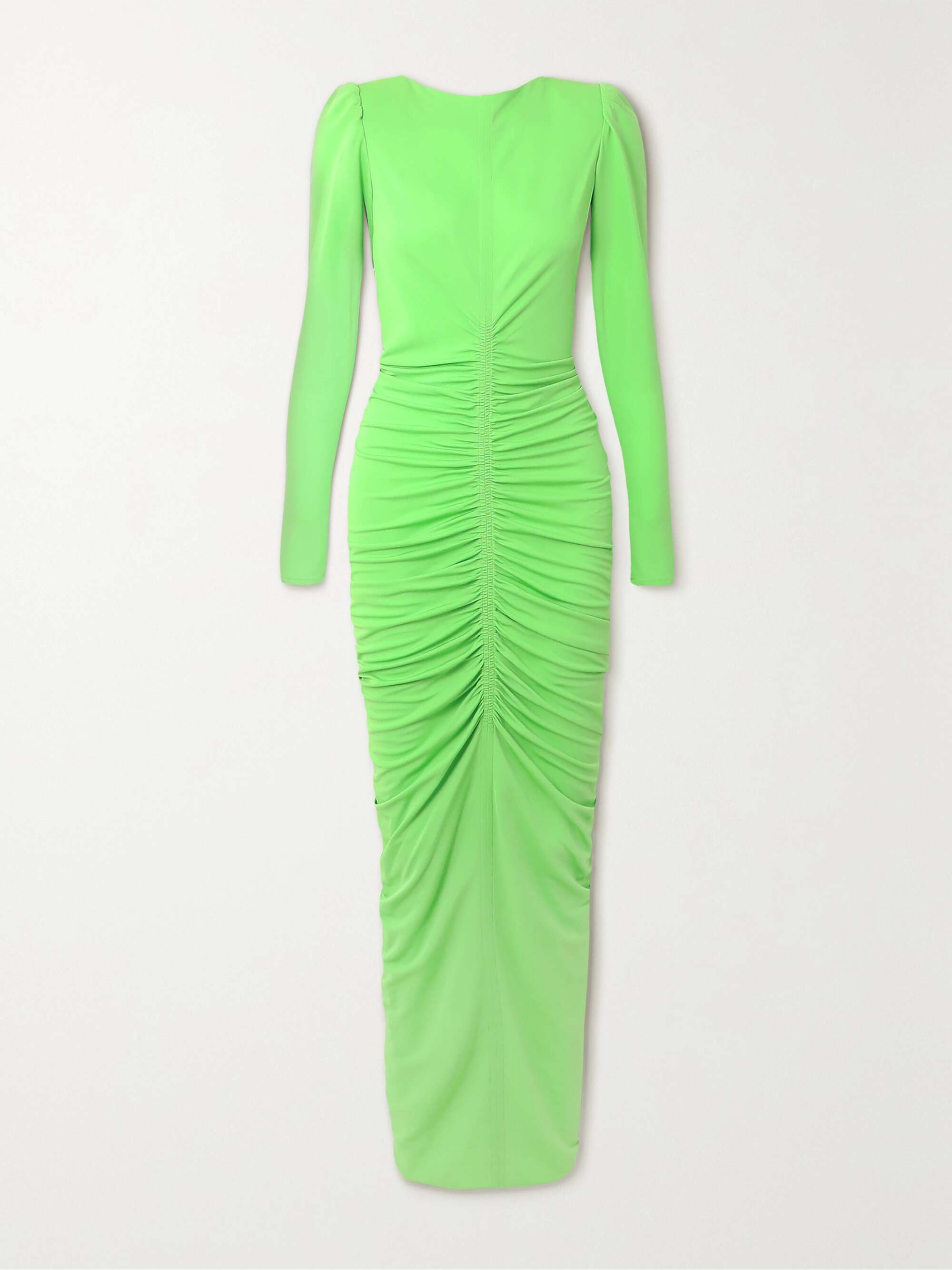 GIVENCHY Ruched crepe de chine maxi dress | NET-A-PORTER