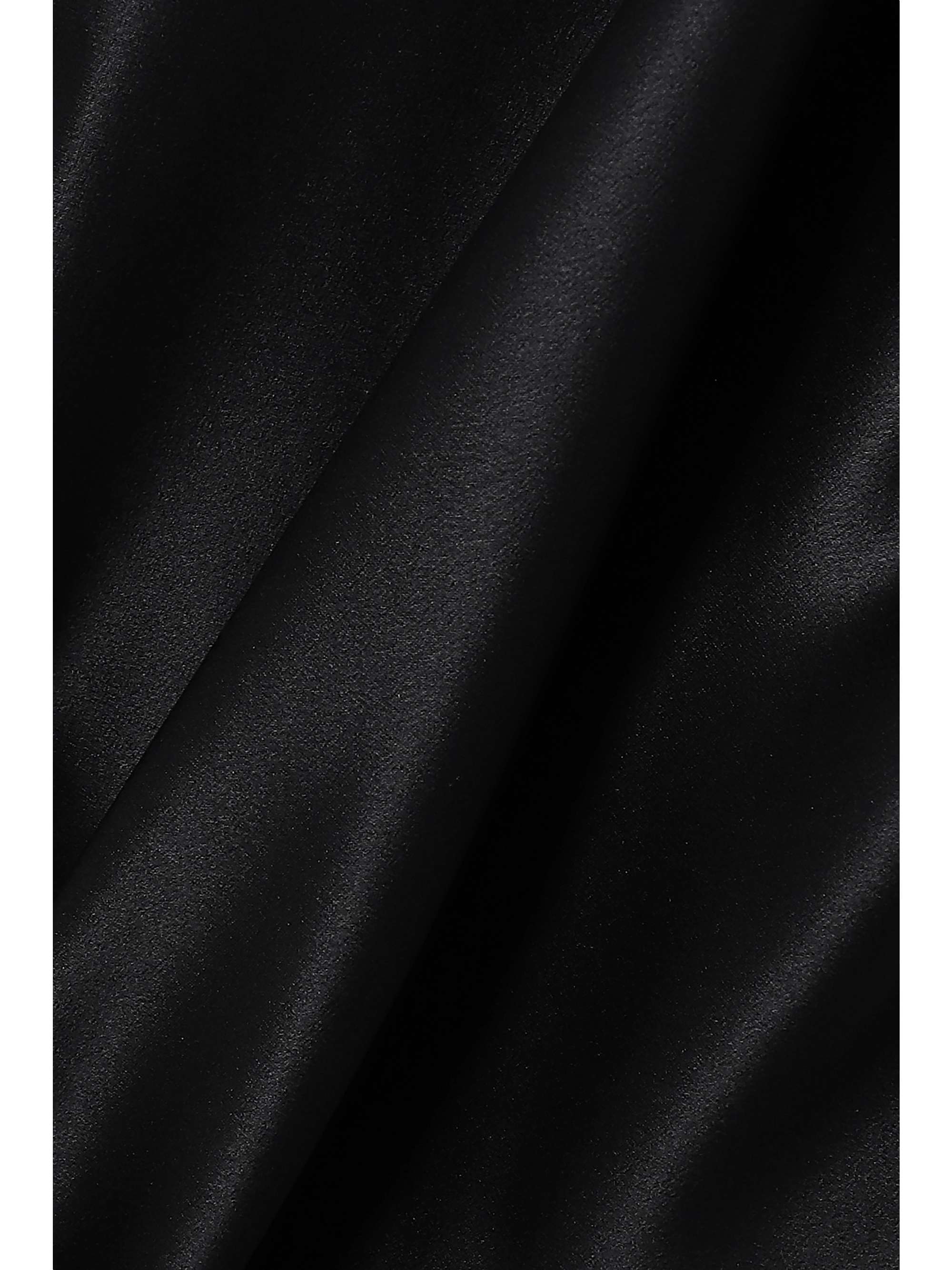 GIVENCHY Mini-robe asymétrique en satin de soie à ornements
