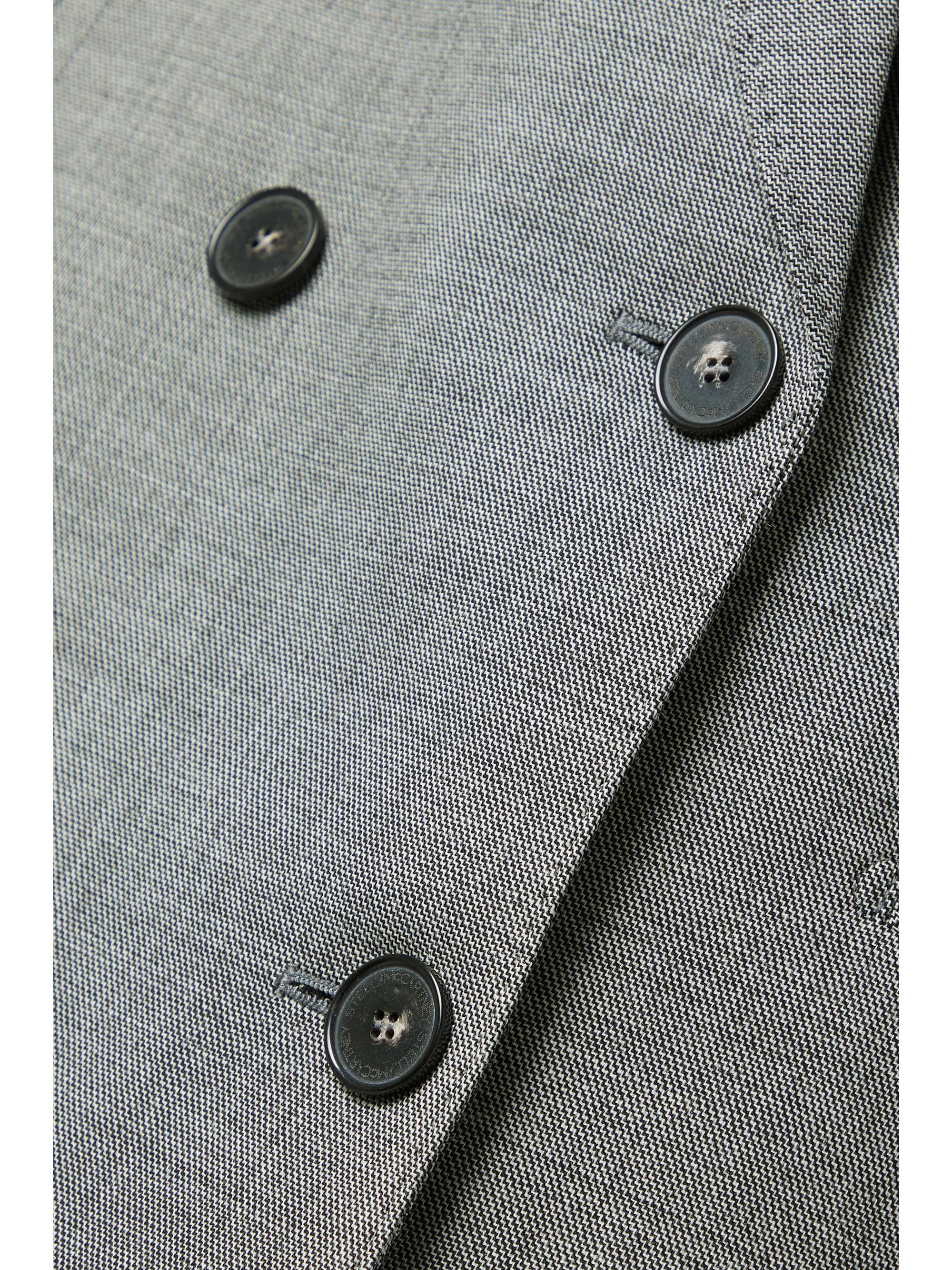 STELLA MCCARTNEY Blazer oversize à double boutonnage en laine mélangée