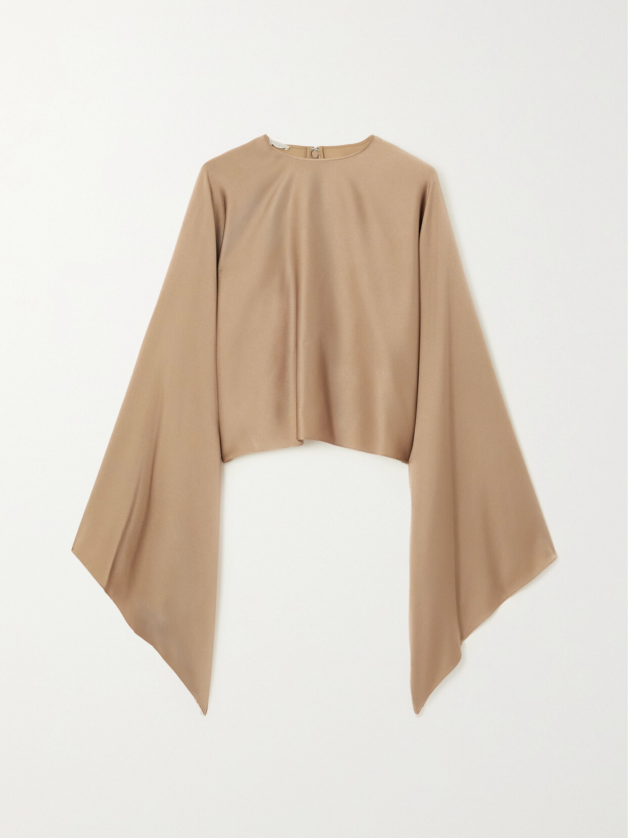 Stella McCartney - Satin Top - Brown