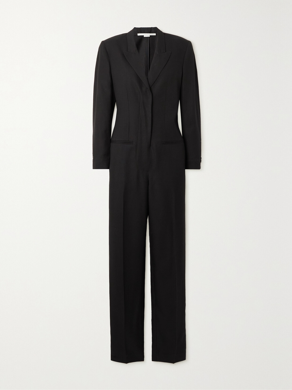 Stella McCartney - Pleated Woven Jumpsuit - Black