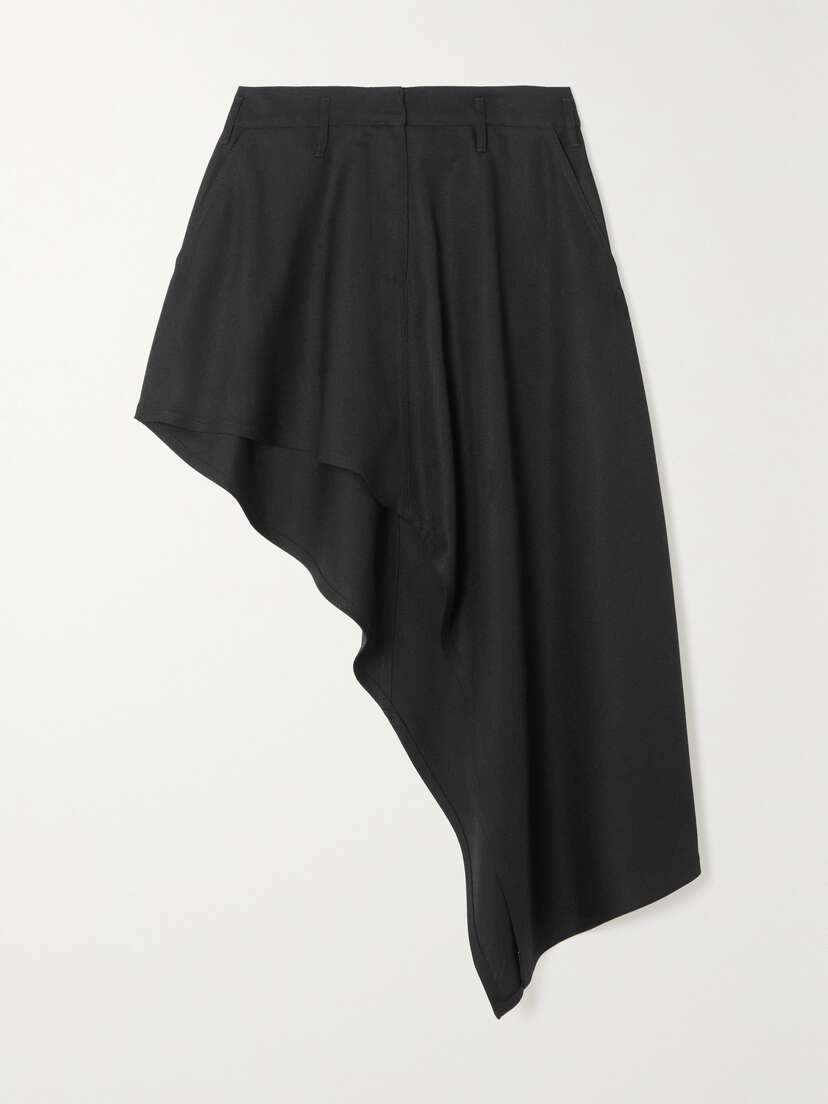 Stella McCartney Asymmetric Woven Skirt