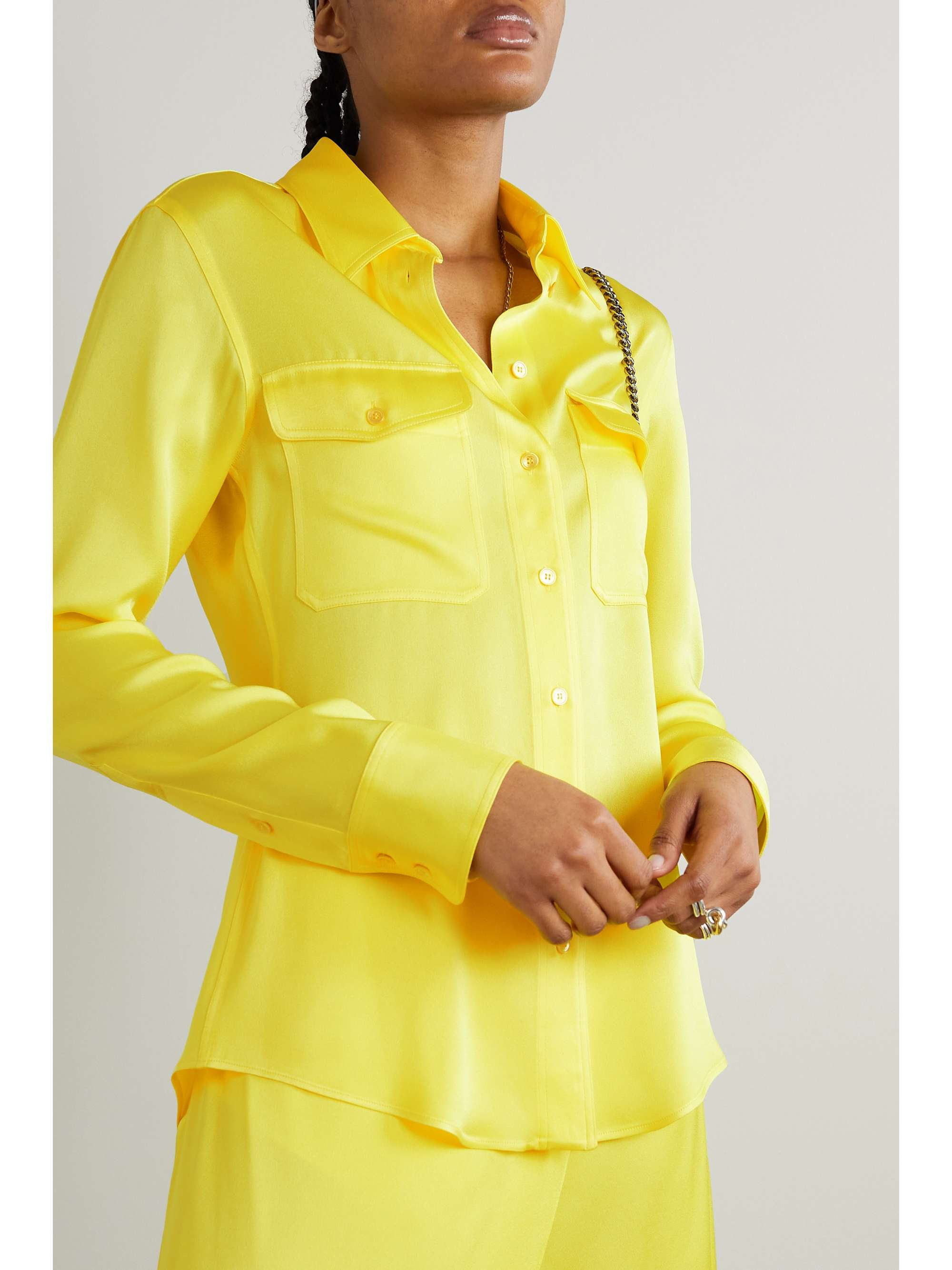 STELLA MCCARTNEY Satin shirt