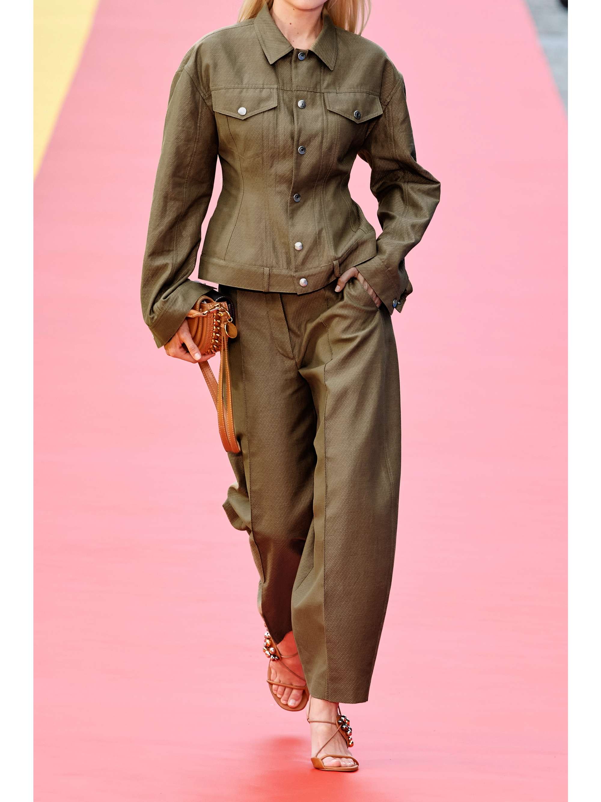 STELLA MCCARTNEY 棉麻混纺外套