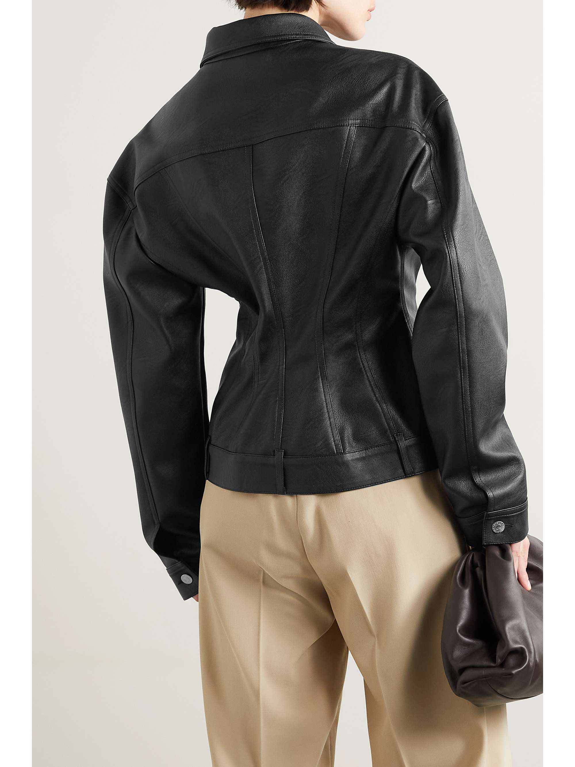STELLA MCCARTNEY Vegetarian leather jacket
