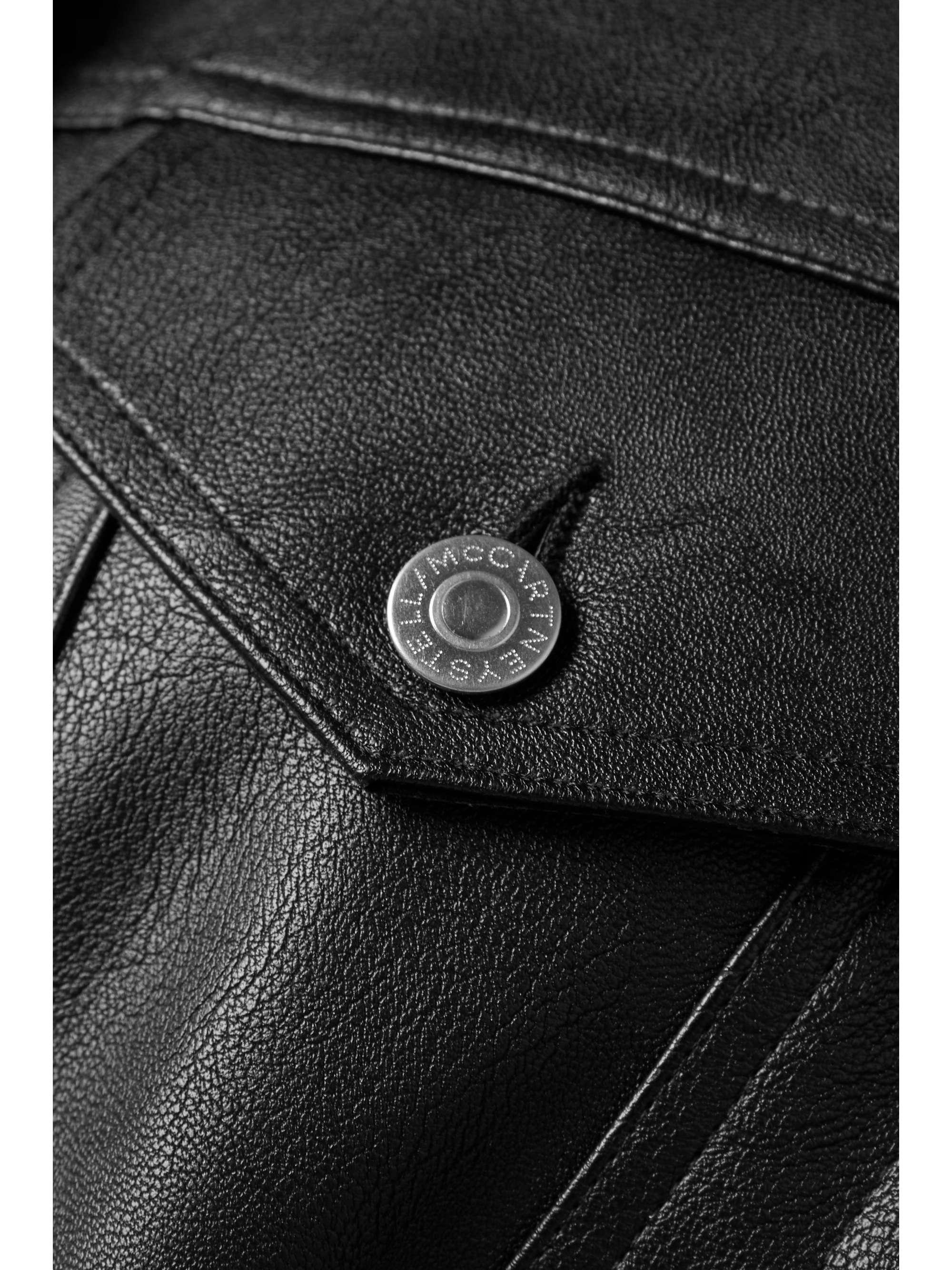 STELLA MCCARTNEY Vegetarian leather jacket
