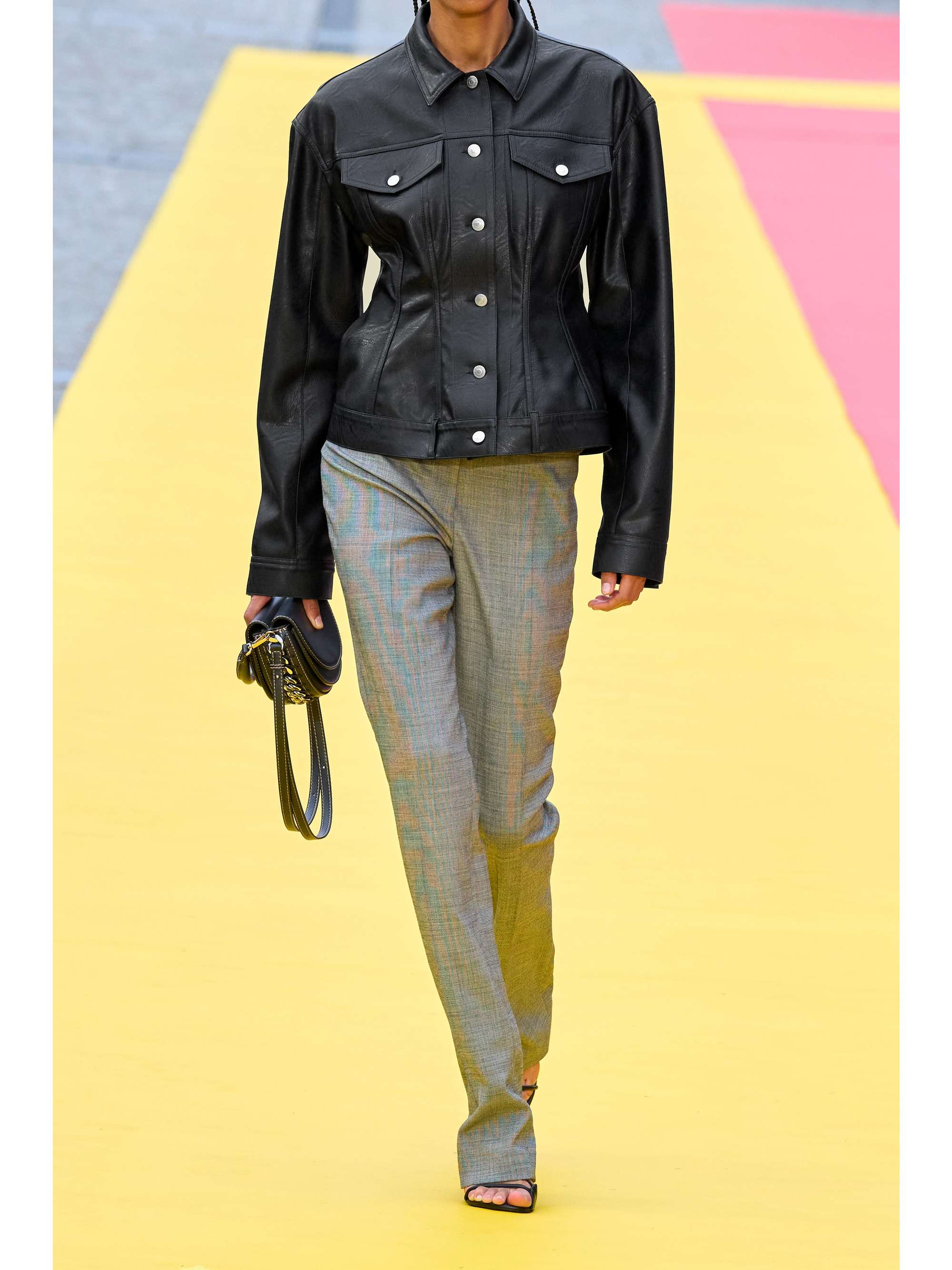 STELLA MCCARTNEY Vegetarian leather jacket
