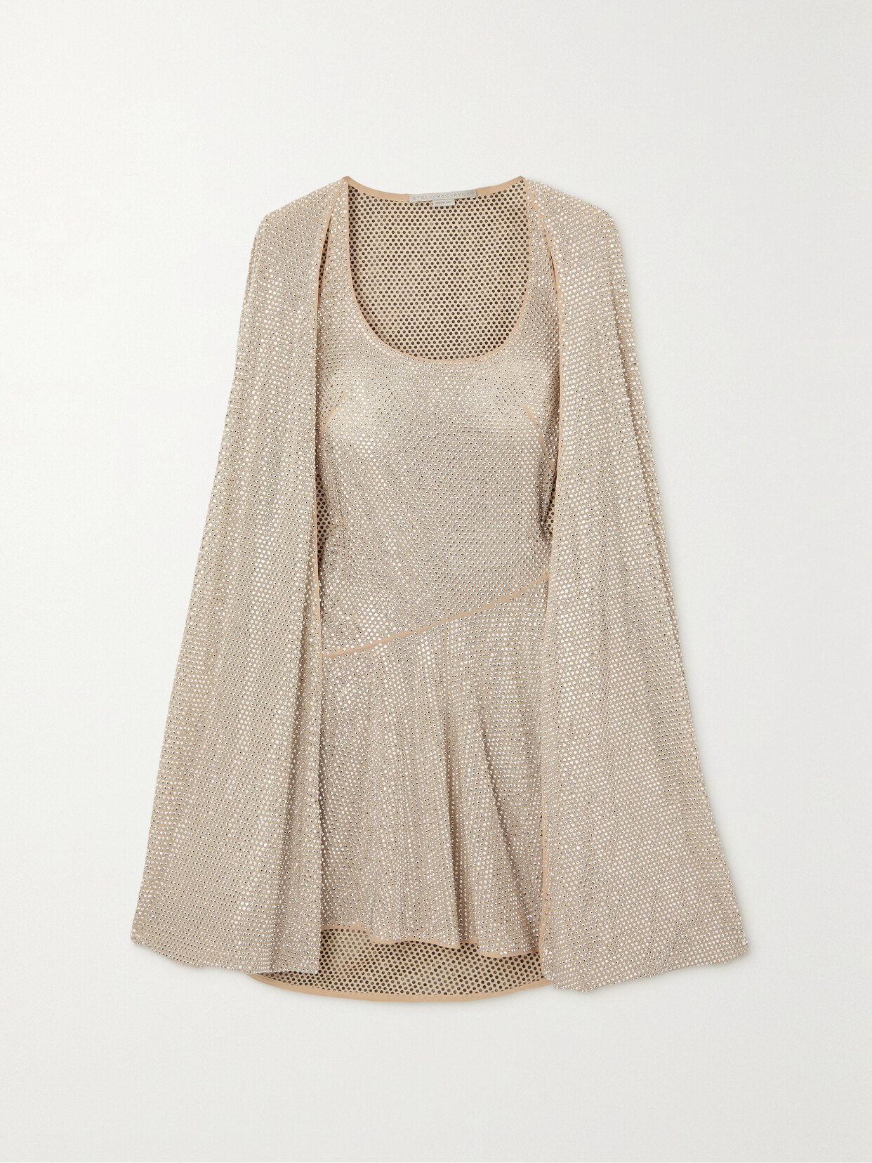stella mccartney silver dress Stella McCartney one-shoulder Gathered Dress | Silver