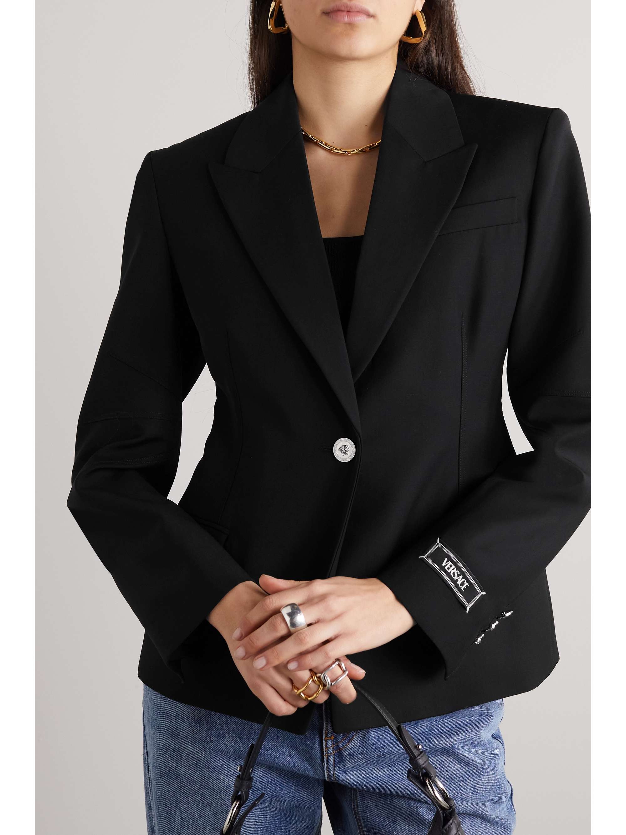 VERSACE Wool blazer