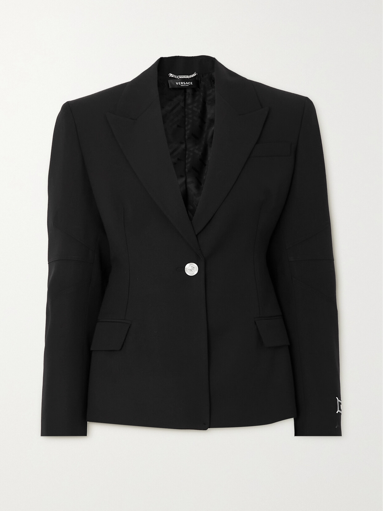 Versace - Wool Blazer - Black