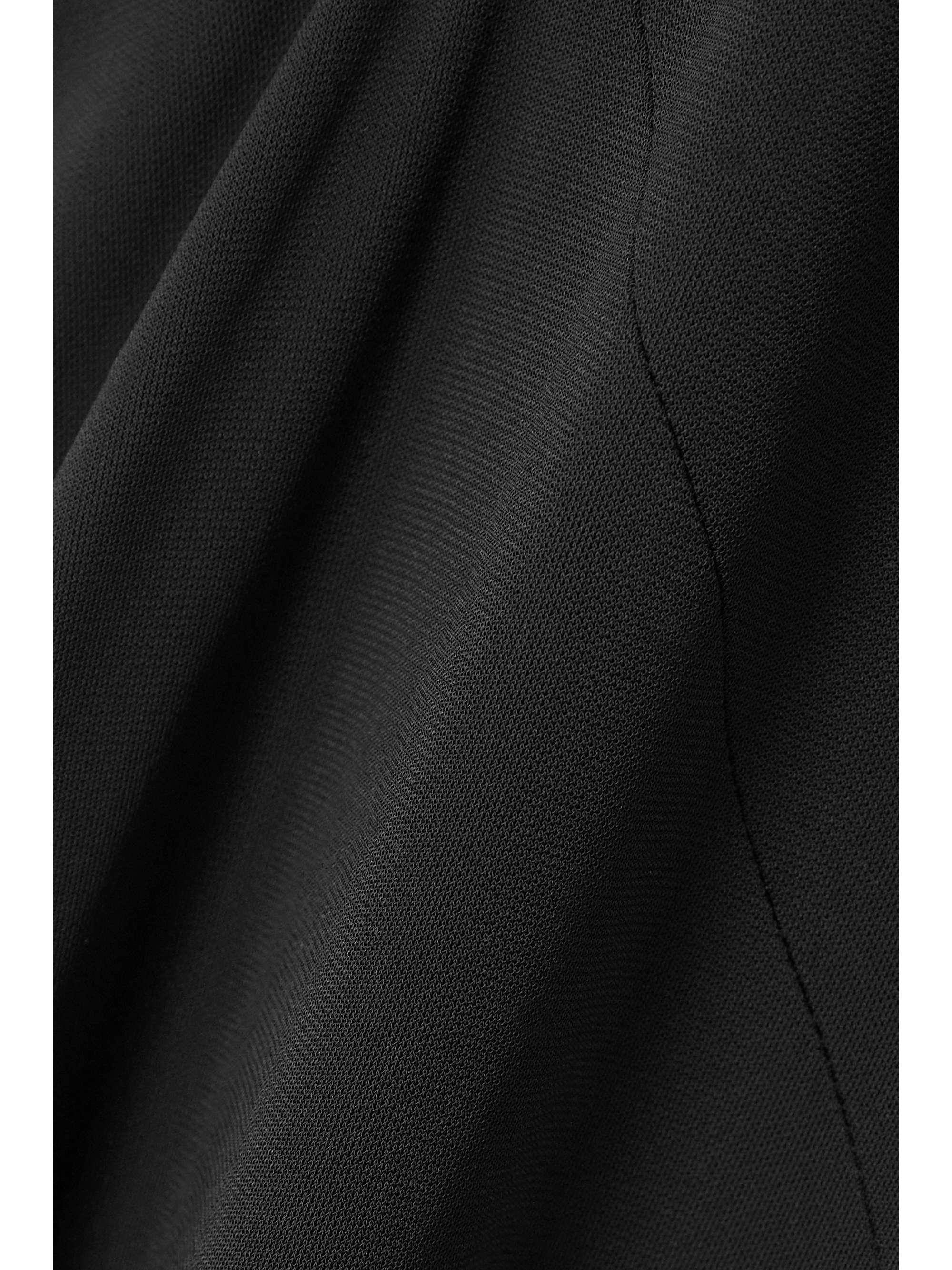 VERSACE Cutout one-shoulder stretch-jersey midi dress