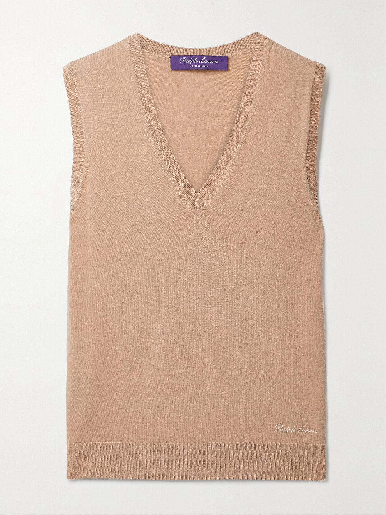 Ralph Lauren Collection - Merino Wool Vest - Neutrals